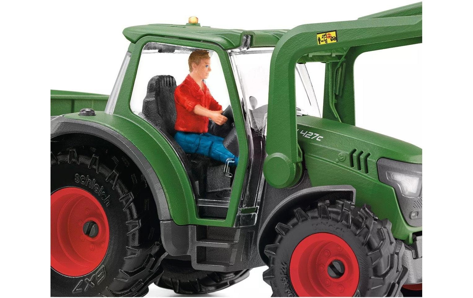 Schleich® Spielwelt »Farm World Traktor mit Anhänger«
