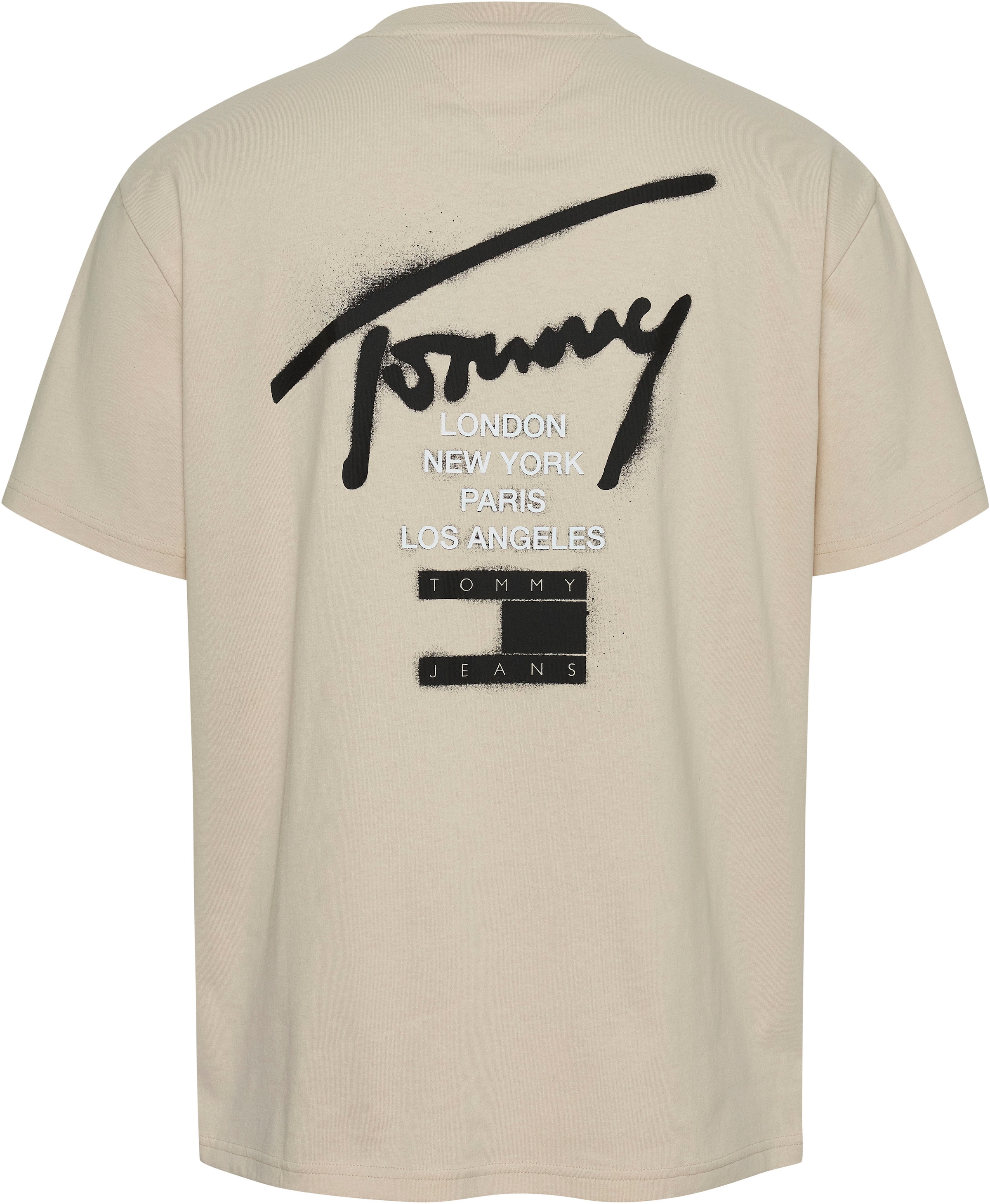 Tommy Jeans T-Shirt »TJM REG GRAFFITI SIG TEE EXT«, mit Logoschriftzug