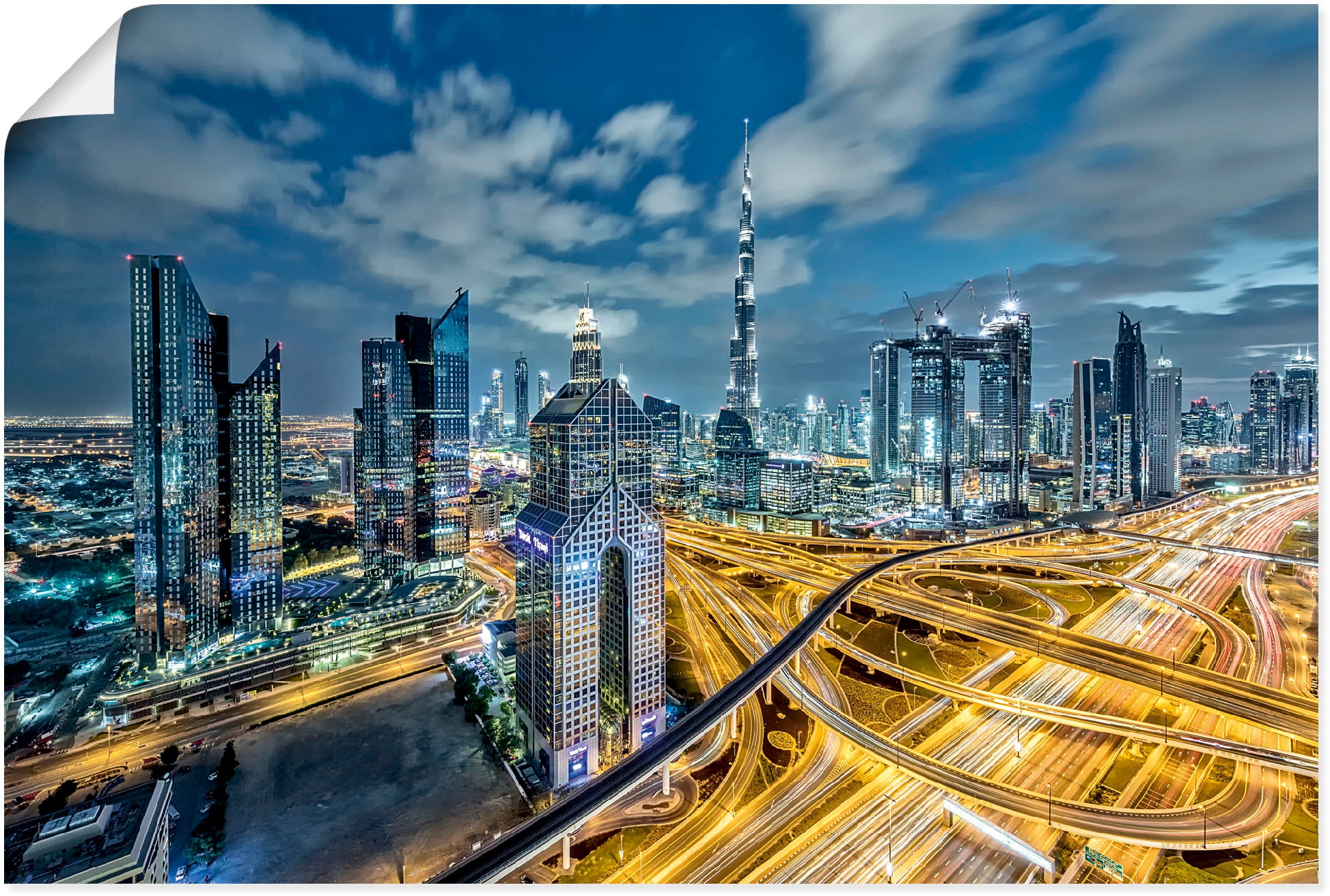 Artland Wandbild »Dubai III«, Bilder von Asien, (1 St.), als Alubild,  Leinwandbild, Wandaufkleber oder Poster in versch. Grössen online bestellen  | Jelmoli-Versand