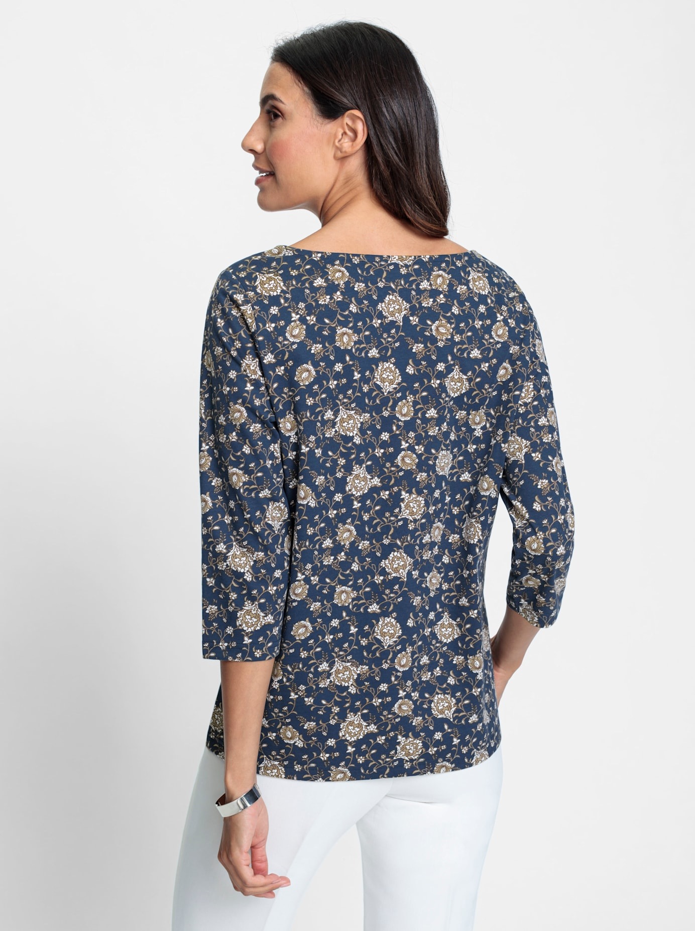 Inspirationen 3/4-Arm-Shirt »Shirt«, (1 tlg.)