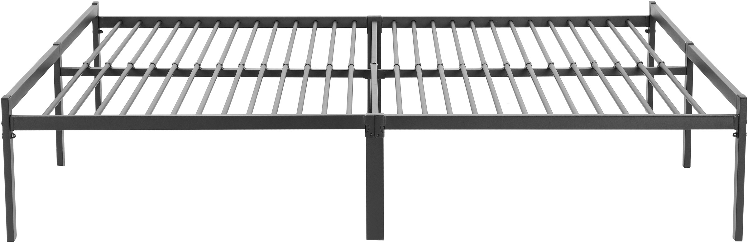 INOSIGN Metallbett »LIST Bett Bettgestell Bettrahmen Einzelbett Doppelbett«, (Stahlbett schwarz in TOP Qualität und 4 Breiten), Bett mit 26 Lattenroste zum Schutz der Matratze Bestseller