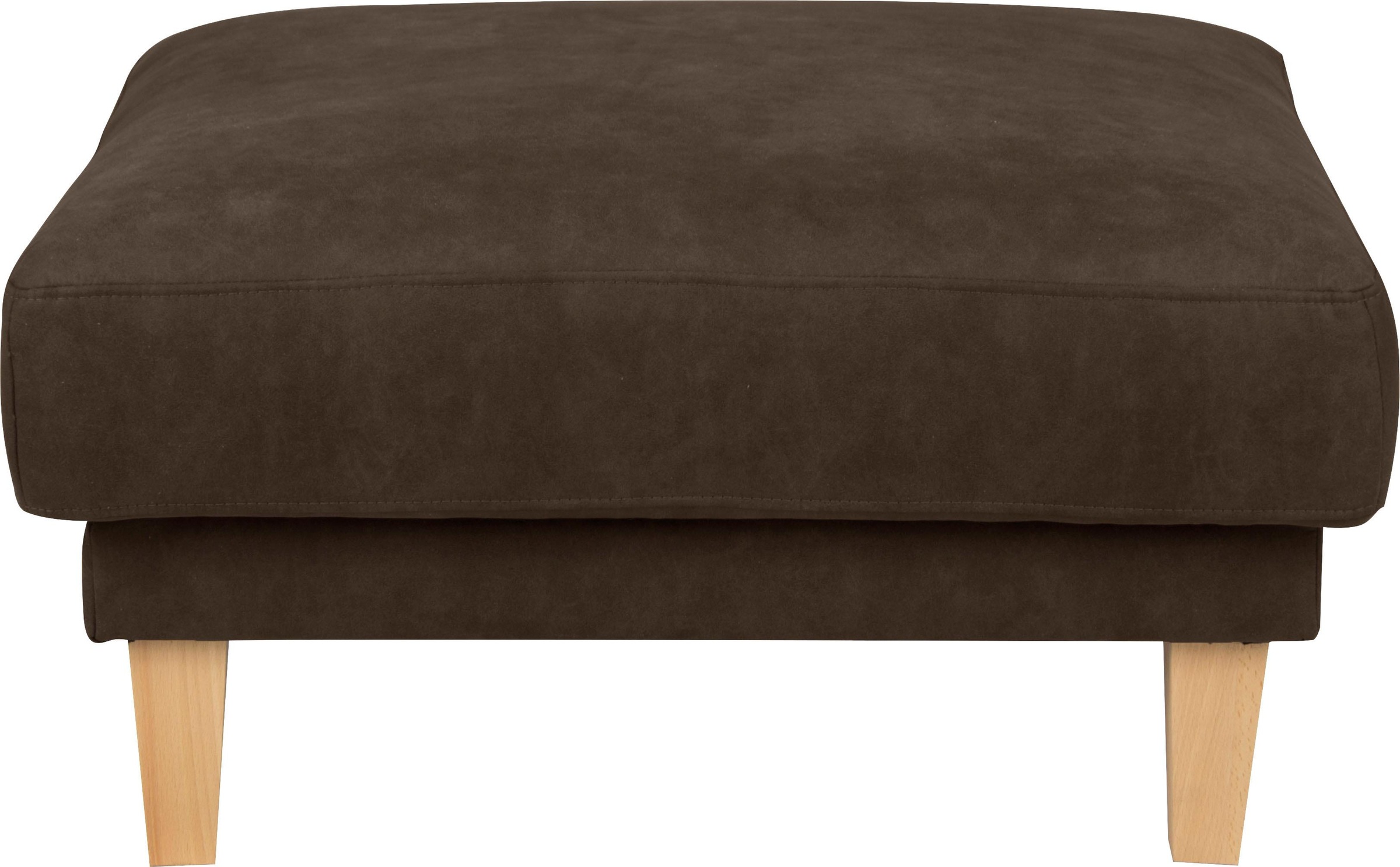 Home affaire Polsterhocker »TRIPLO passend zur Serie, Masse B/T/H: 82/72/46 cm«, mit Wellenunterfederung, in hochwertiger Verarbeitung