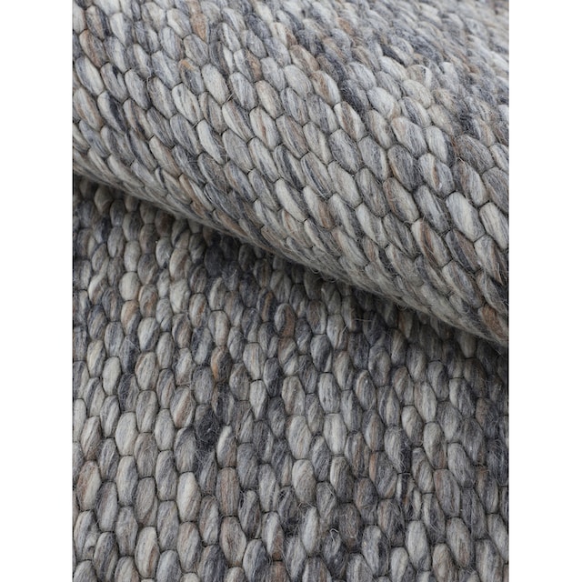 carpetfine Wollteppich »Sina«, rund, Handweb Teppich, reine Wolle, meliert,  handgewebt, weich & kuschelig online bestellen | Jelmoli-Versand