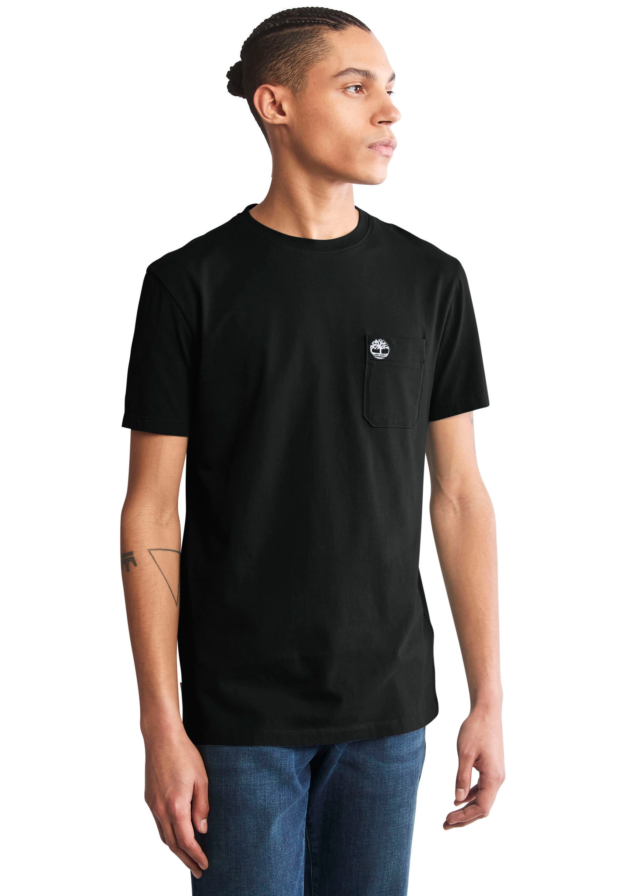 T-Shirt Timberland »DUNSTAN RIVER TEE« Jelmoli-Versand kaufen POCKET | online