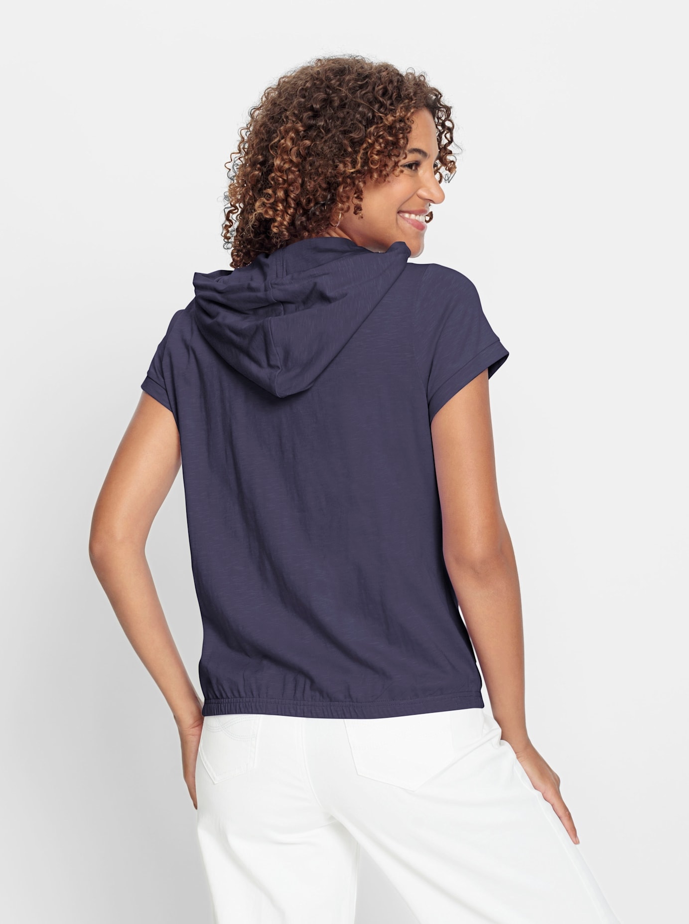 Casual Looks Shirtjacke »Sweatjacke«, (1 tlg.)