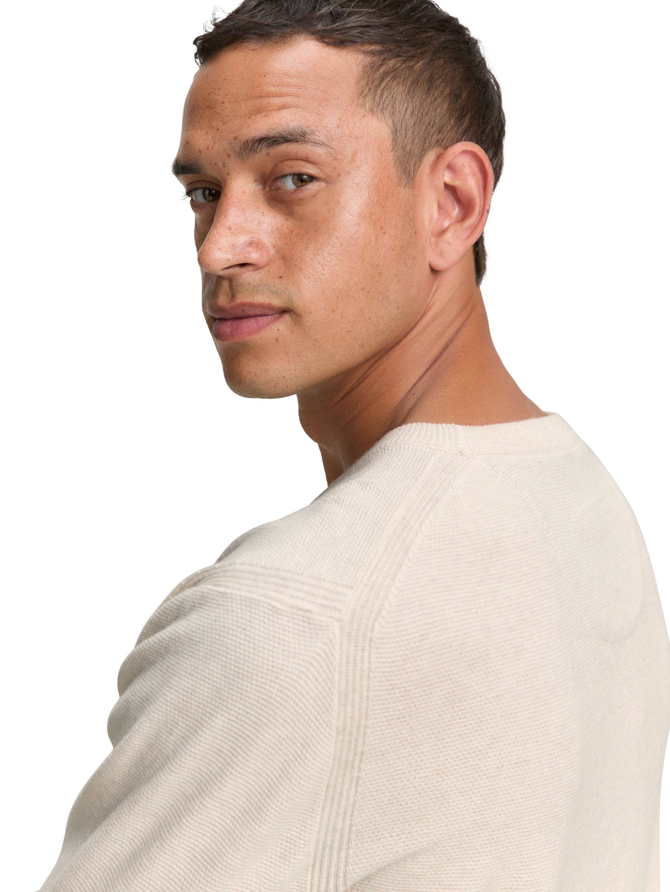 TOM TAILOR Strickpullover, mit Bündchen