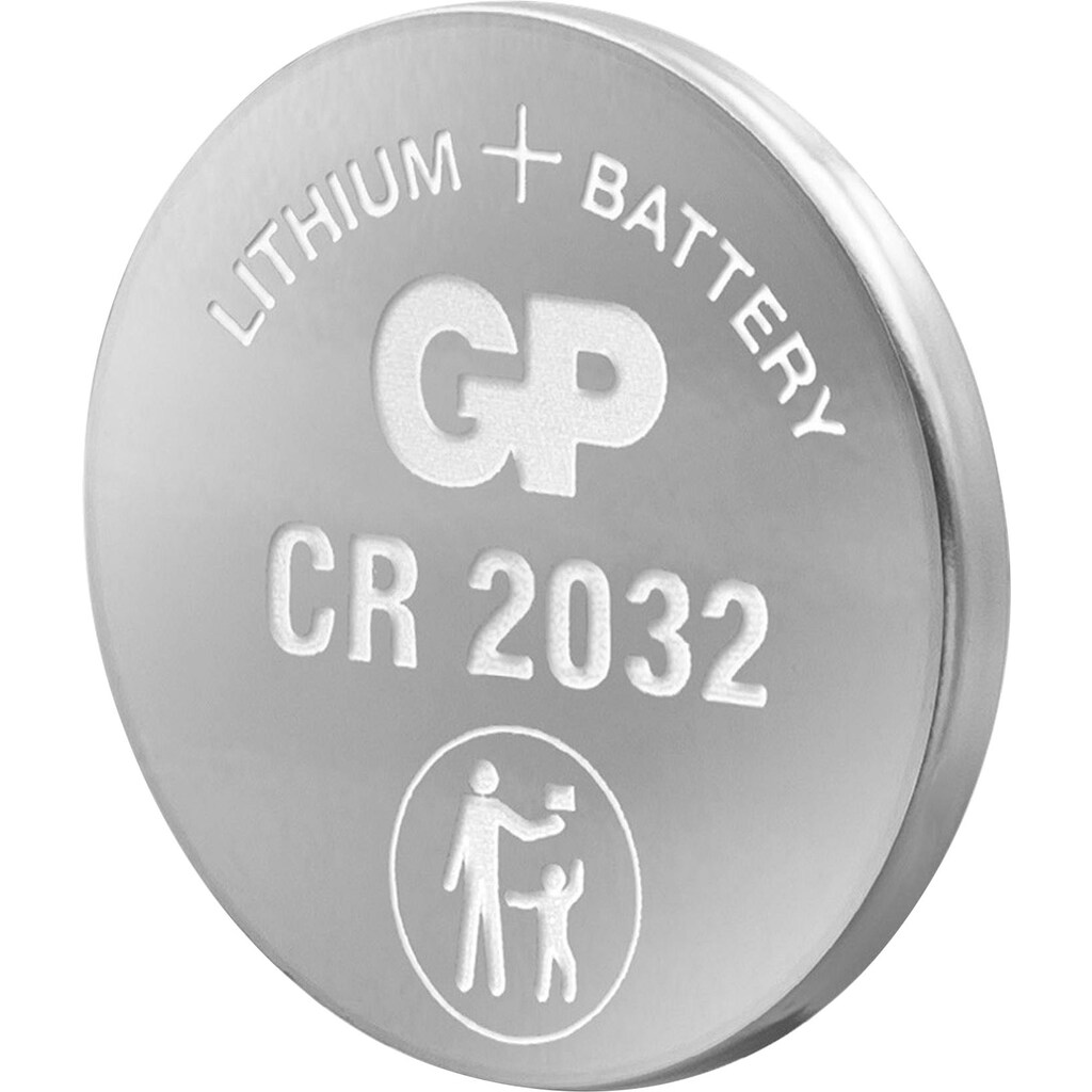GP Batteries Knopfzelle »10er Pack CR2032 Lithium«, CR2032, 3 V, (Set, 10 St.)