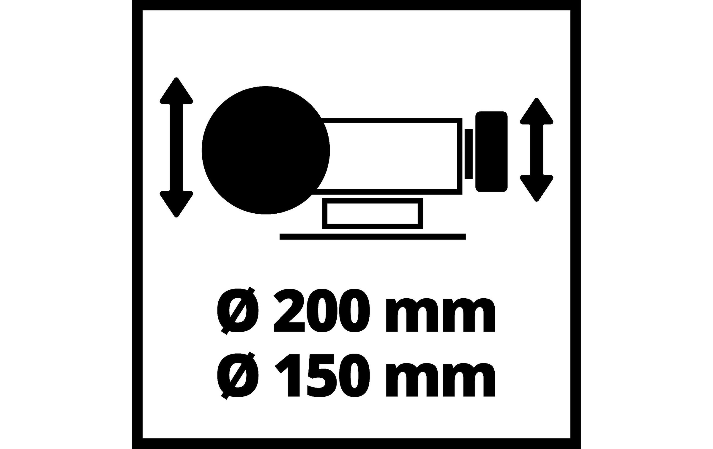 Einhell Nass-Trockenschleifer »TC-WD 200/150«