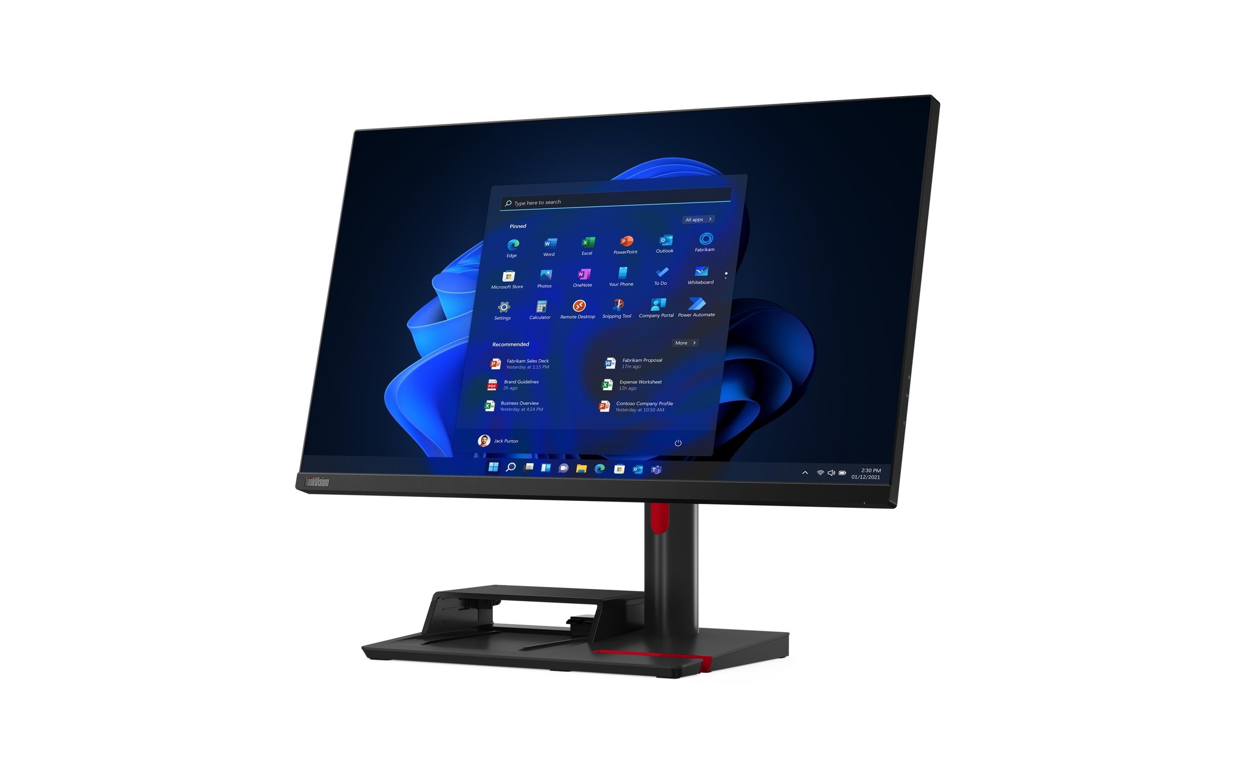 Lenovo LED-Monitor »ThinkCentre Tiny-in-One Flex 27i«, 68,58 cm/27 Zoll, 1920 x 1080 px, Full HD, 6 ms Reaktionszeit, 60 Hz