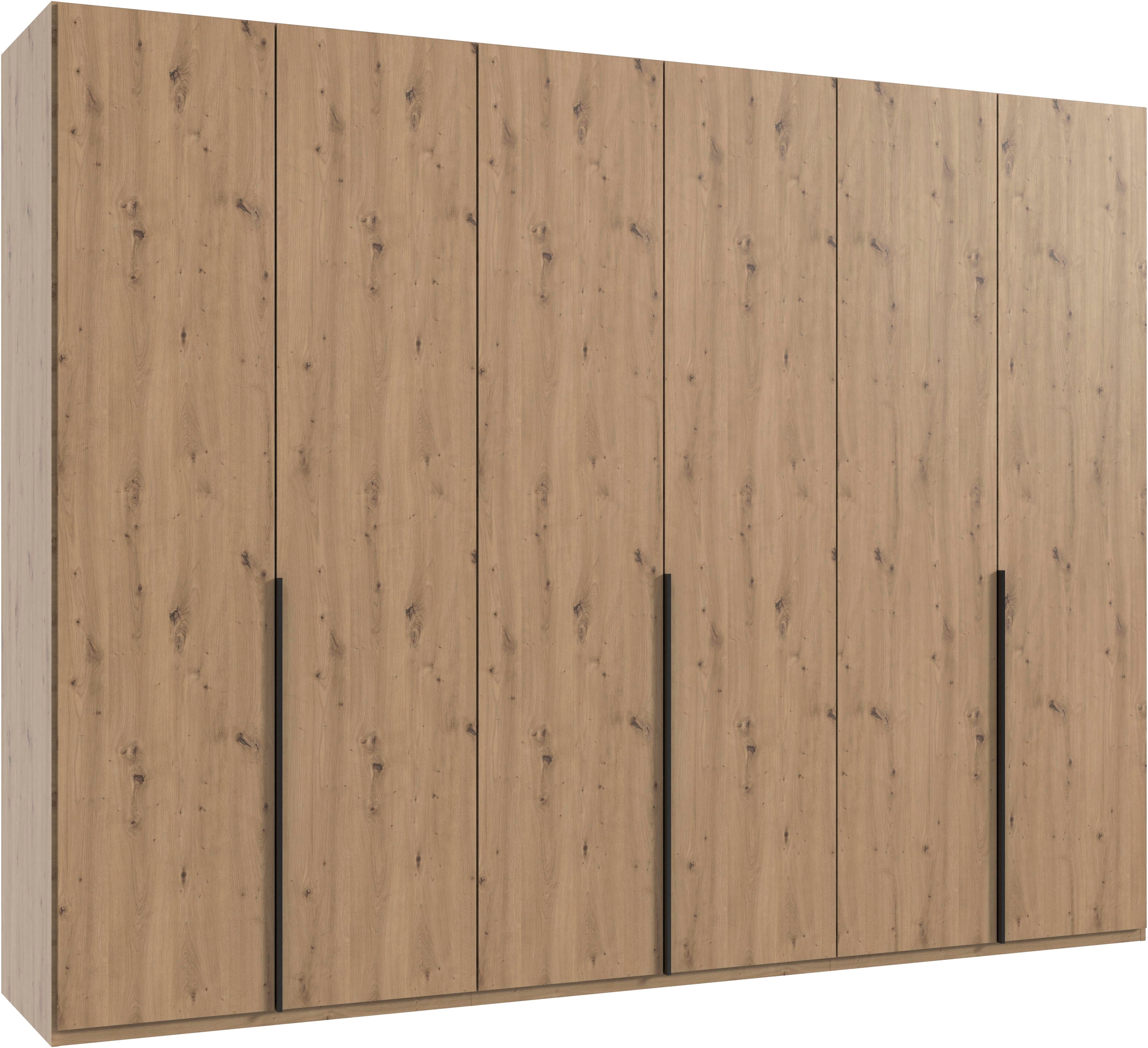 Wimex Kleiderschrank »Mugano,in 5 Breiten,2 Höhen,2 Tiefen, viele Farben, Made in Germany« in Basic oder Premium Ausstattung, mit langen Griffen aus Metall, mit oder ohne Spiegel