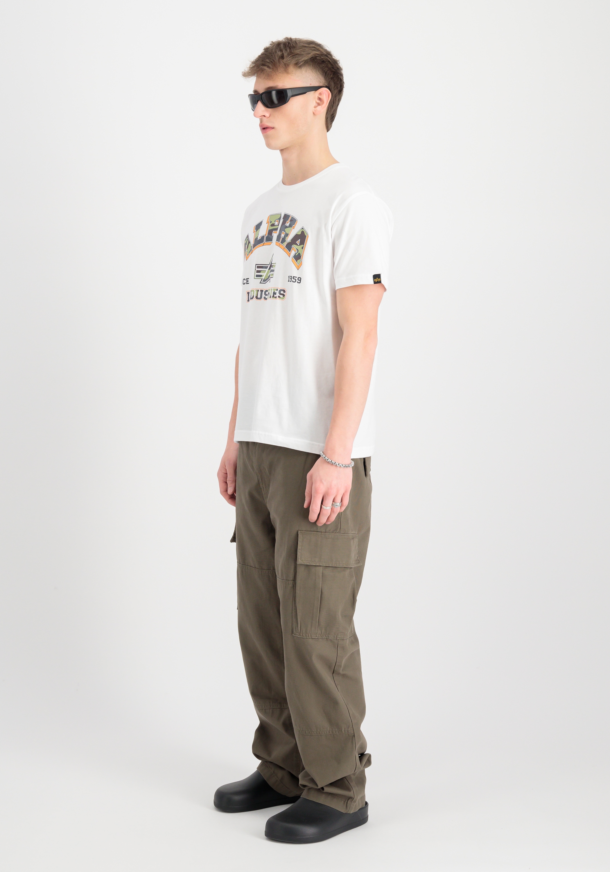 Alpha Industries T-Shirt »Alpha Industries Men - T-Shirts College Camo T-Shirt«
