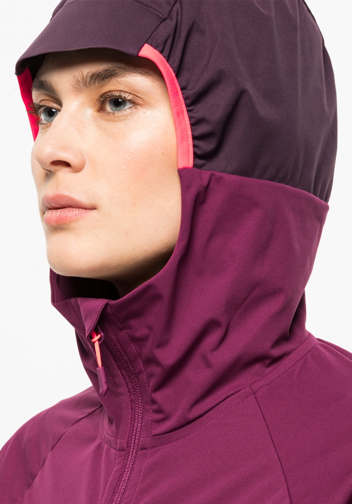 Jack Wolfskin Softshelljacke »EAGLE PEAK II HOODY W«, mit Kapuze