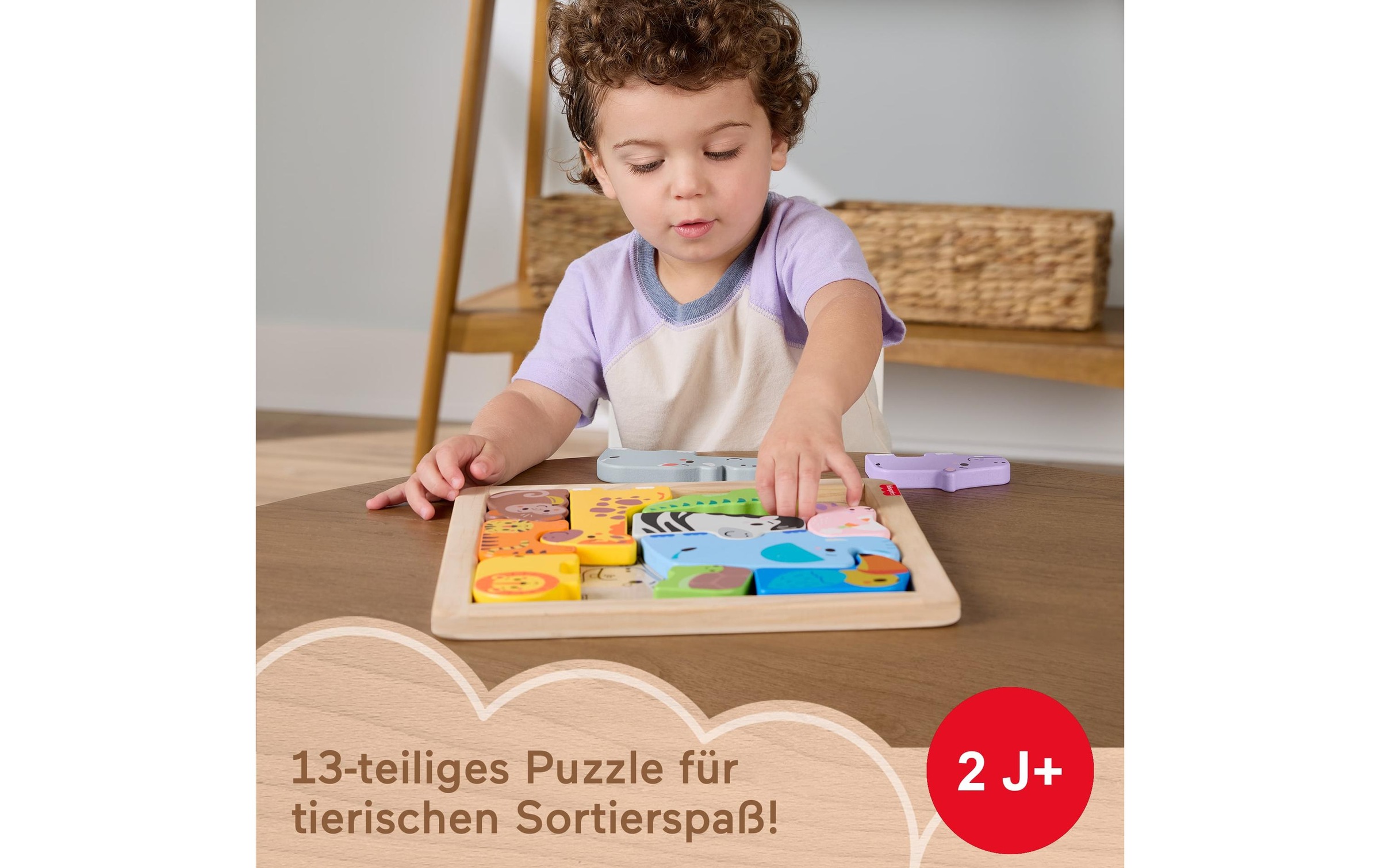 Fisher-Price® Puzzle »aus Holz«