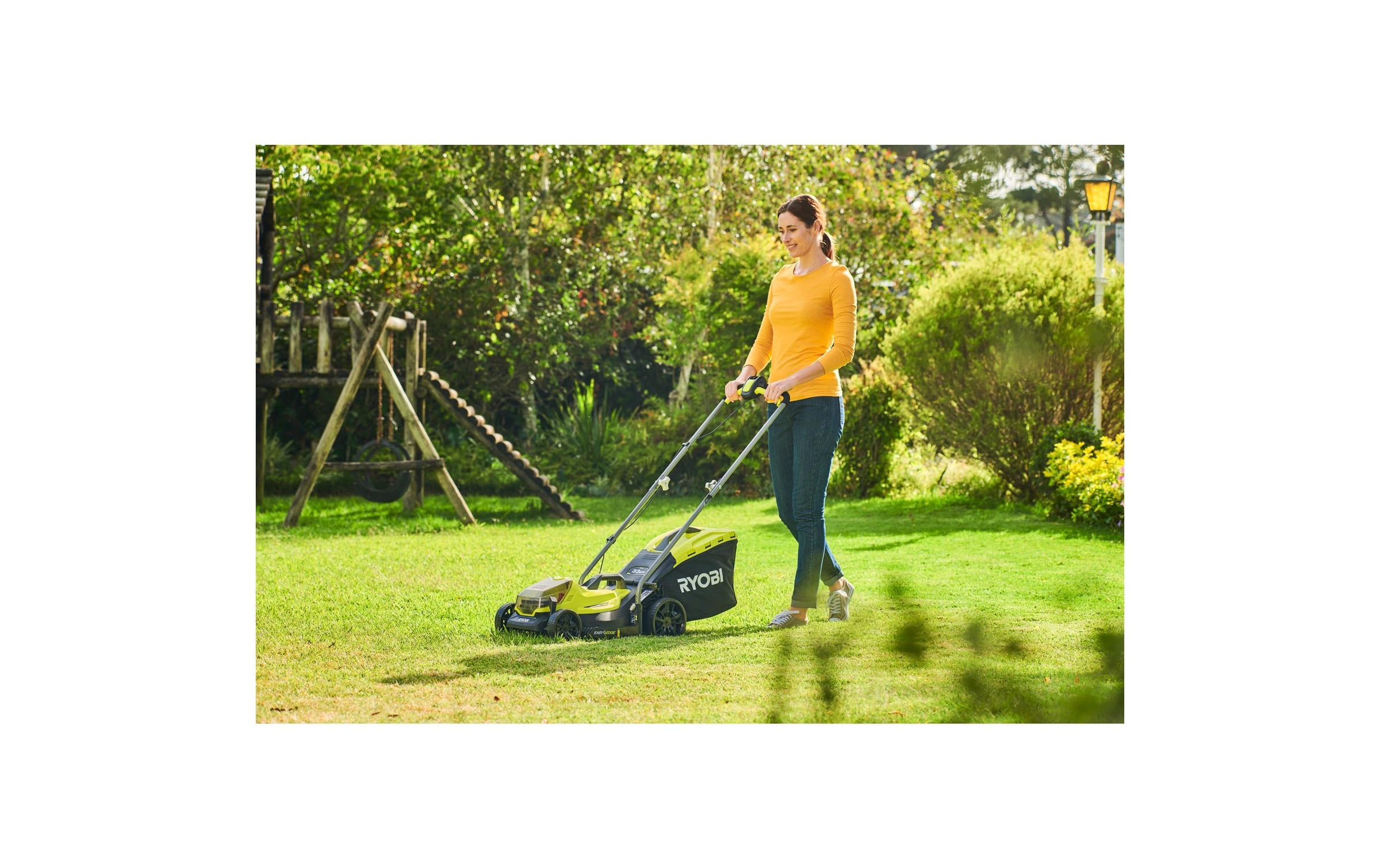 Akkurasenmäher »RYOBI RLM18X33B40«