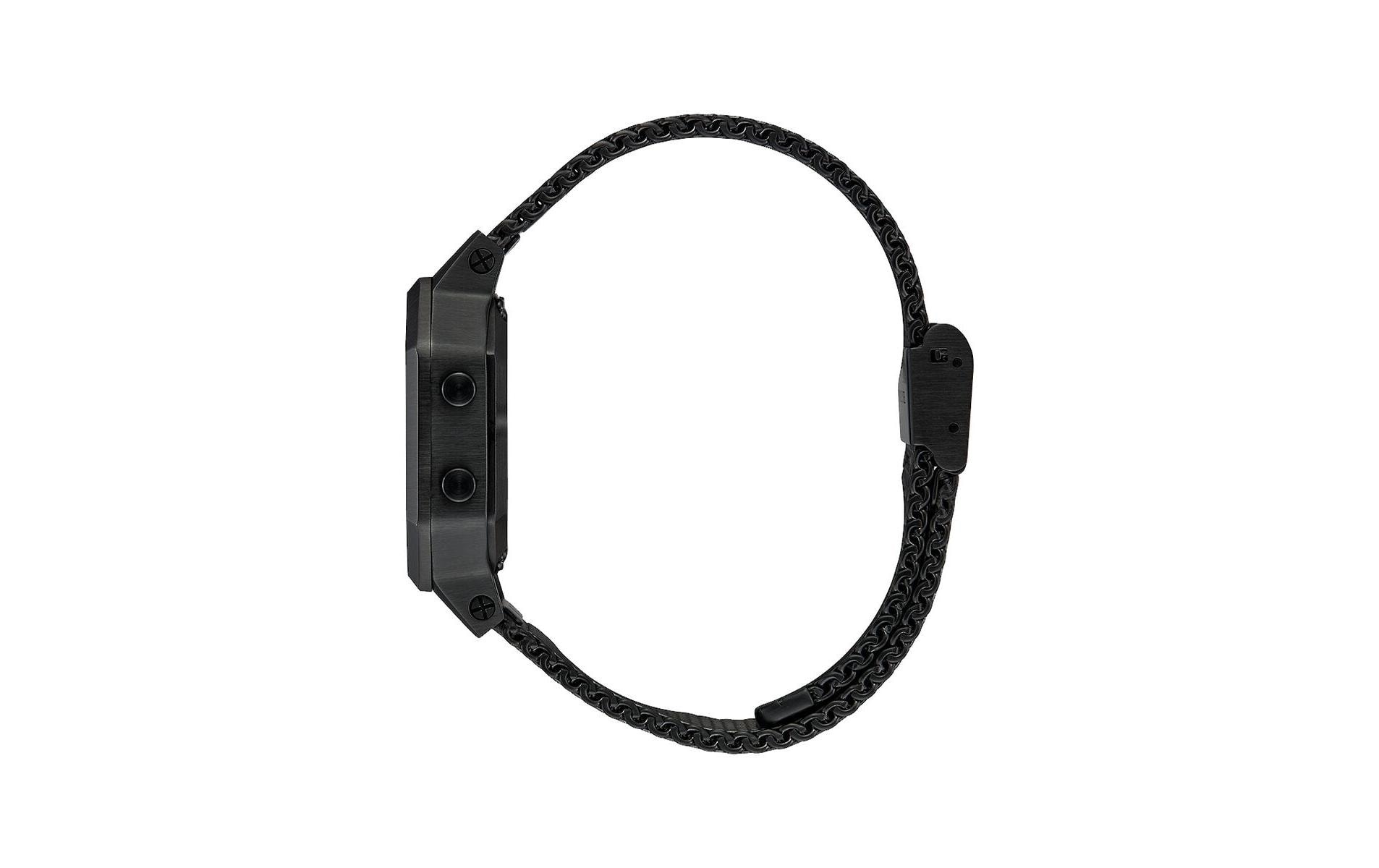 Nixon Digitaluhr »Milanese All Black«