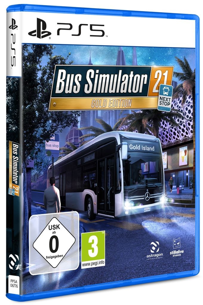 Astragon Spielesoftware »Bus Simulator 21 Next Stop - Gold Edition«, PlayStation 5