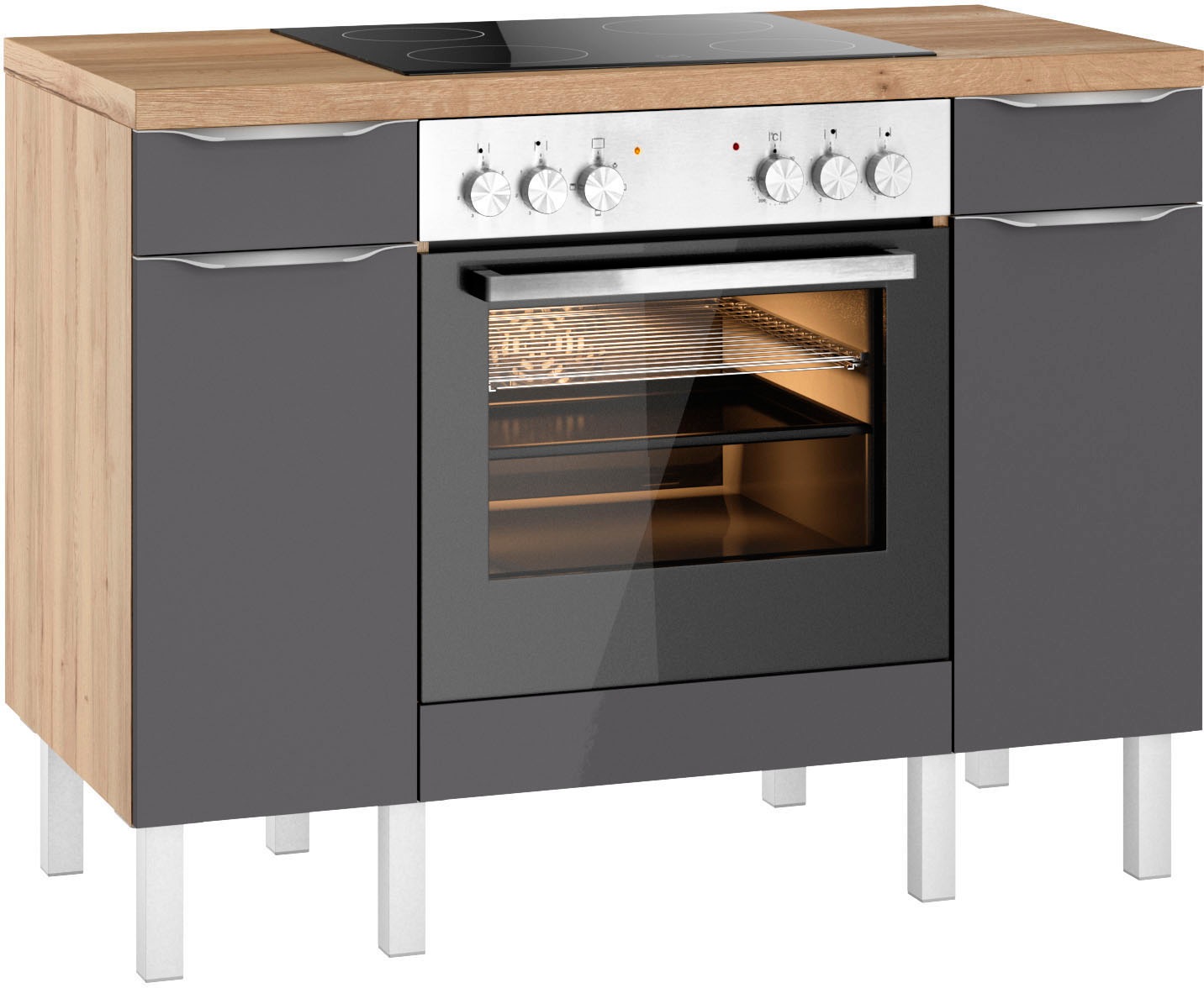 OPTIFIT Küche "Lilly2" Breite 120 cm, wahlweise mit E-Geräten