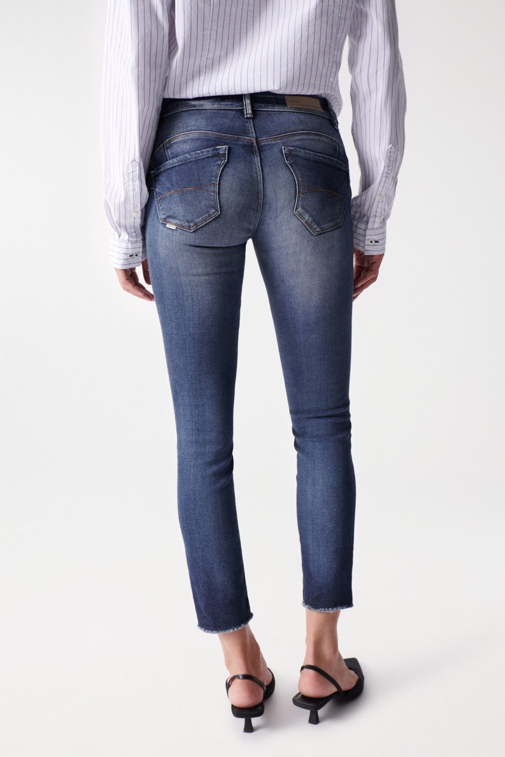 Salsa Skinny-fit-Jeans »Salsa Jeans Jeans Wonder Cropped Skinny«