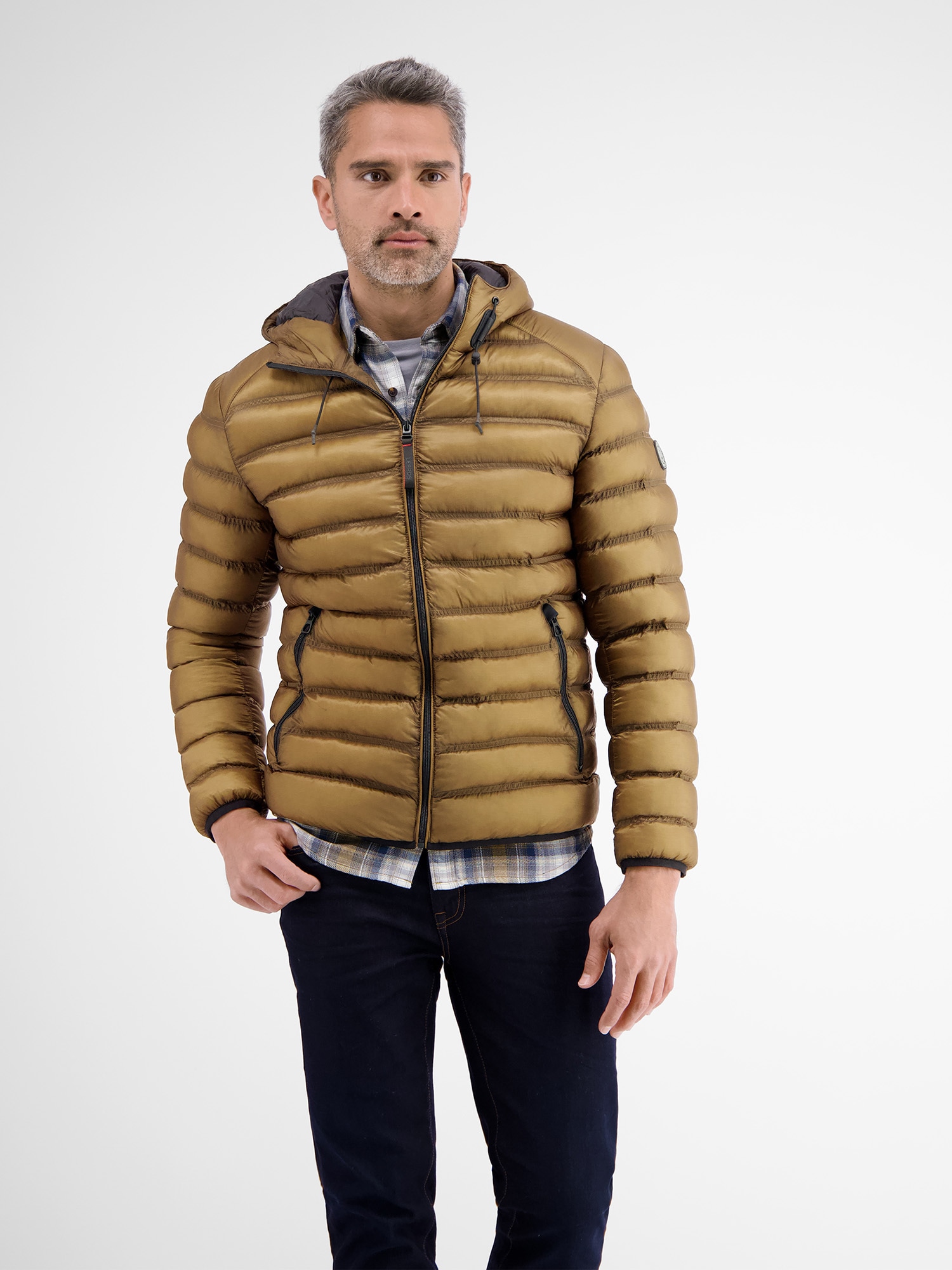LERROS Steppjacke »LERROS Steppblouson mit Kapuze« mit Kapuze