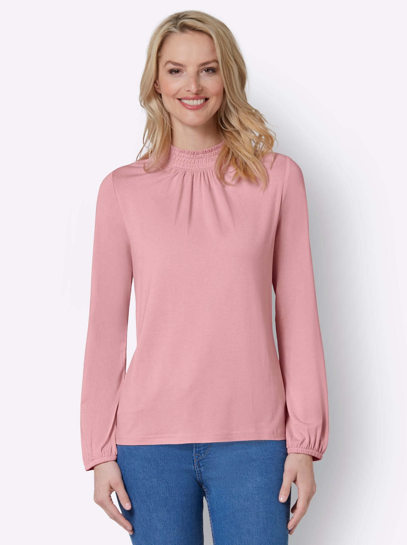 Inspirationen Stehkragenshirt »Shirt« 1 Stk.