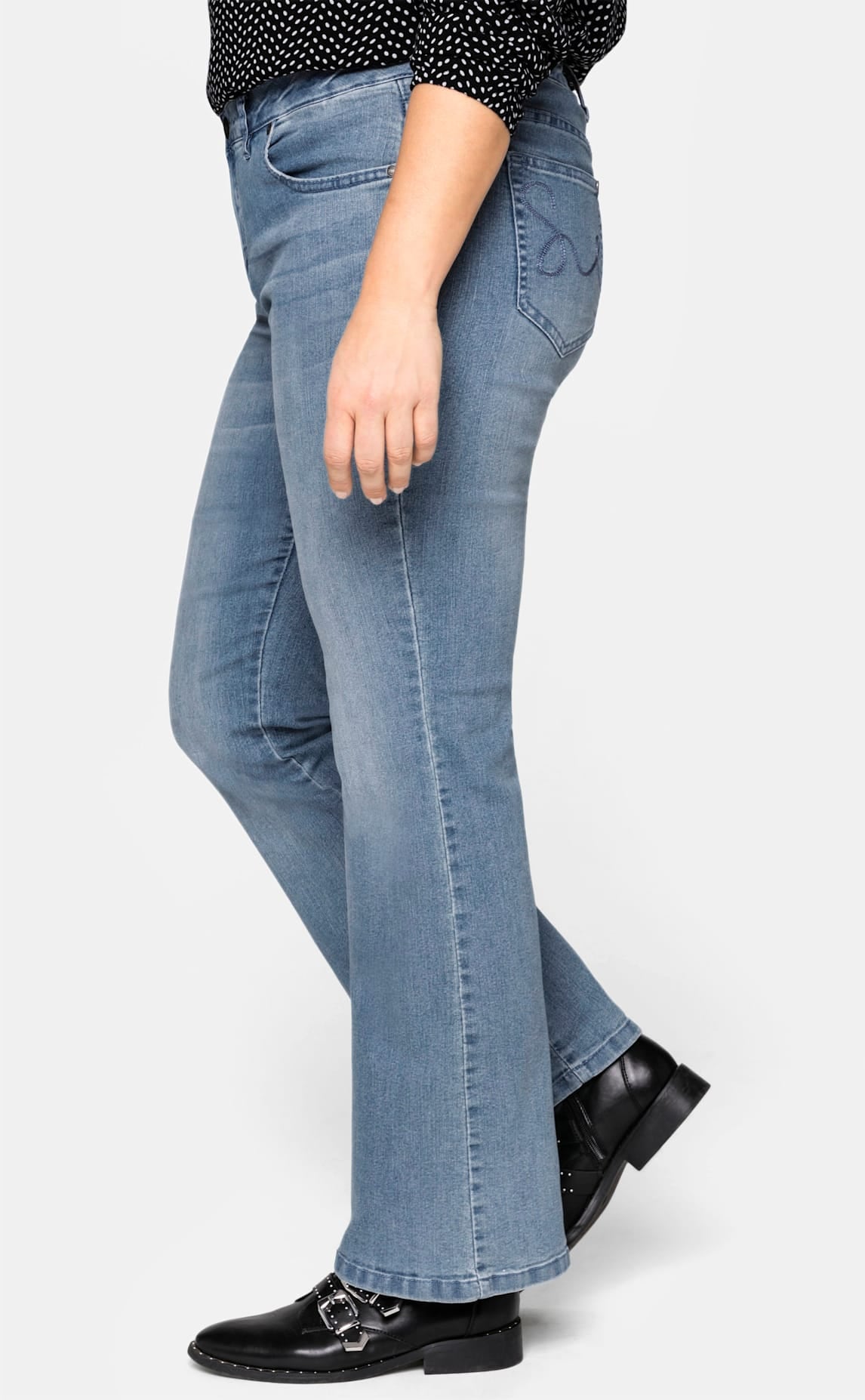 Sheego Bequeme Jeans, (1 tlg.)