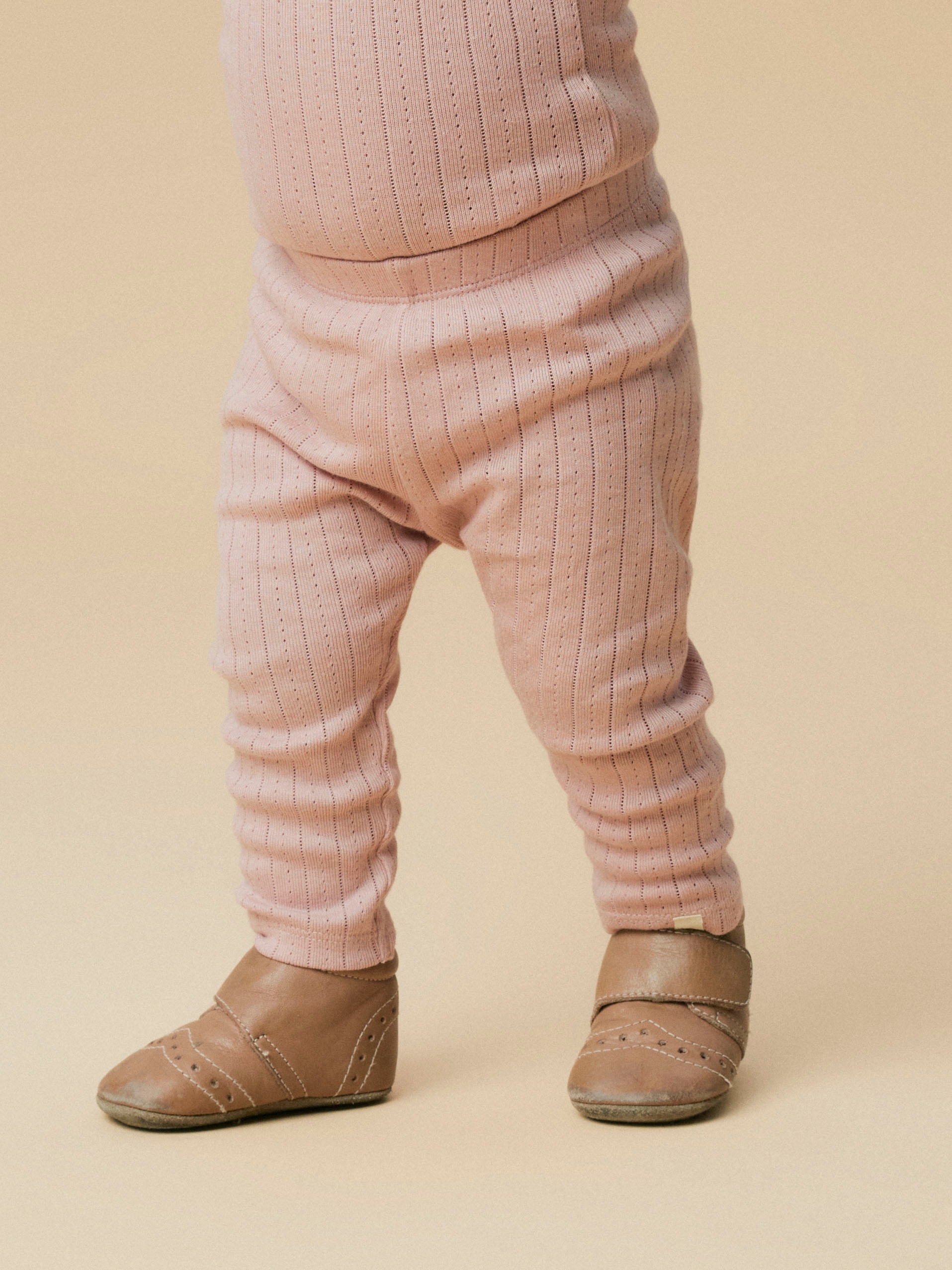 Lil' Atelier, Unisex, Leggings »NBFRACHEL NIS SLIM LEGGINGS LIL NOOS« weiche Jersey Qualität, misty rose, 68, N-Gr, Leggings von Lil' Atelier by name 