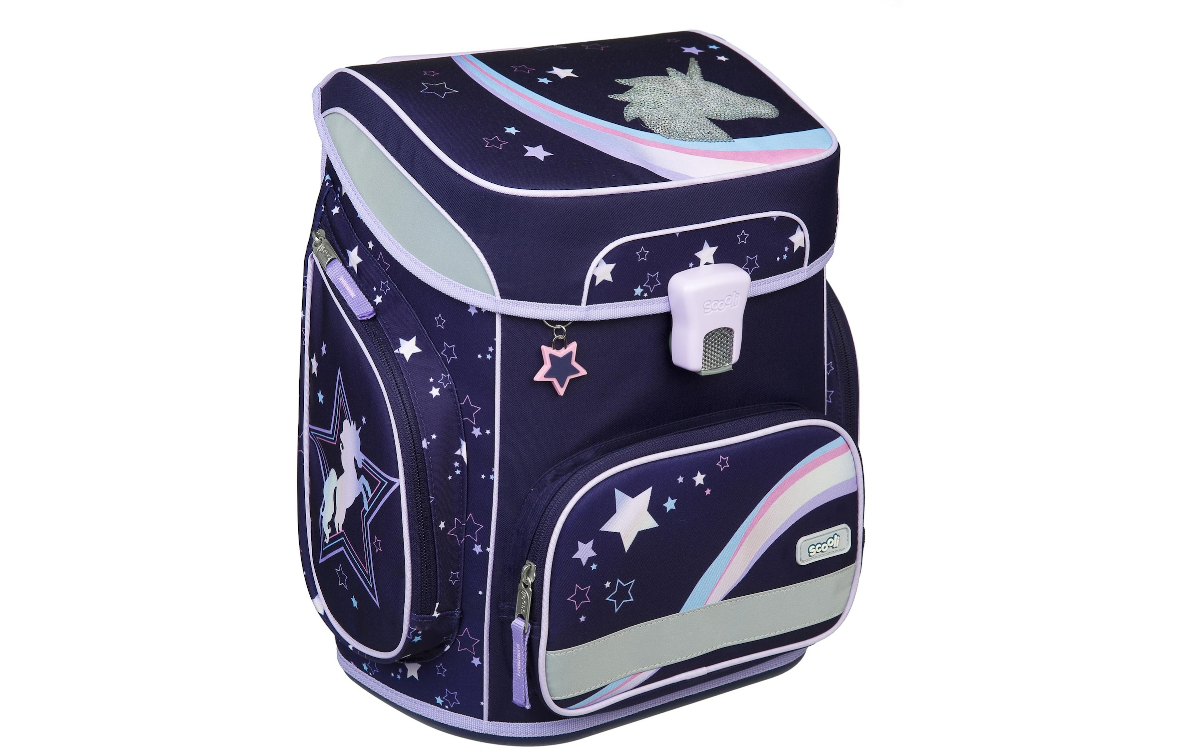 Scooli Schulrucksack »5-teilig Einhorn«