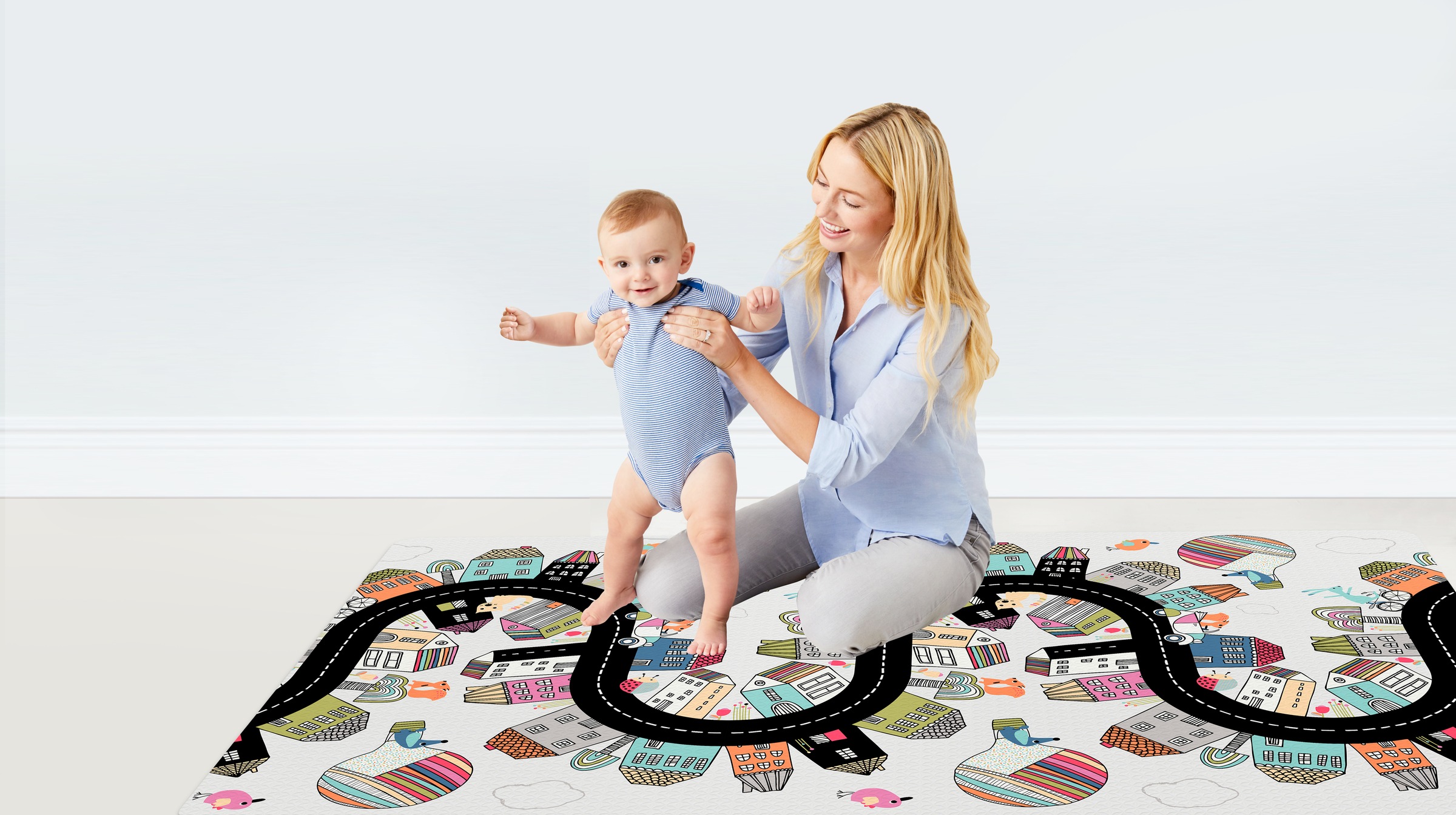 Skip Hop Spielmatte »Doppelseitige Spielmatte Citylife«