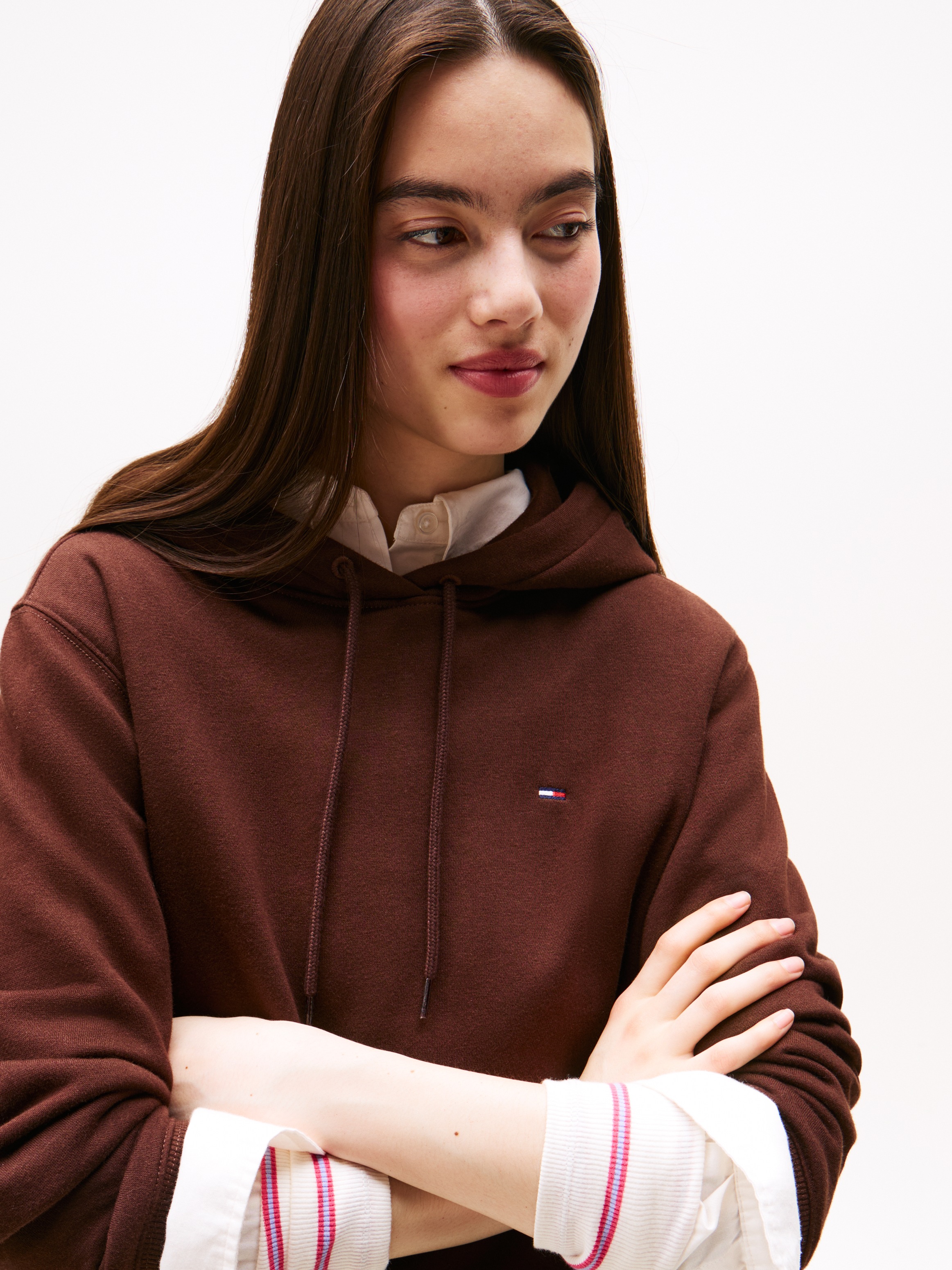 Tommy Jeans Hoodie »TJW REG S FLAG HOODIE«, mit Logo-Flag