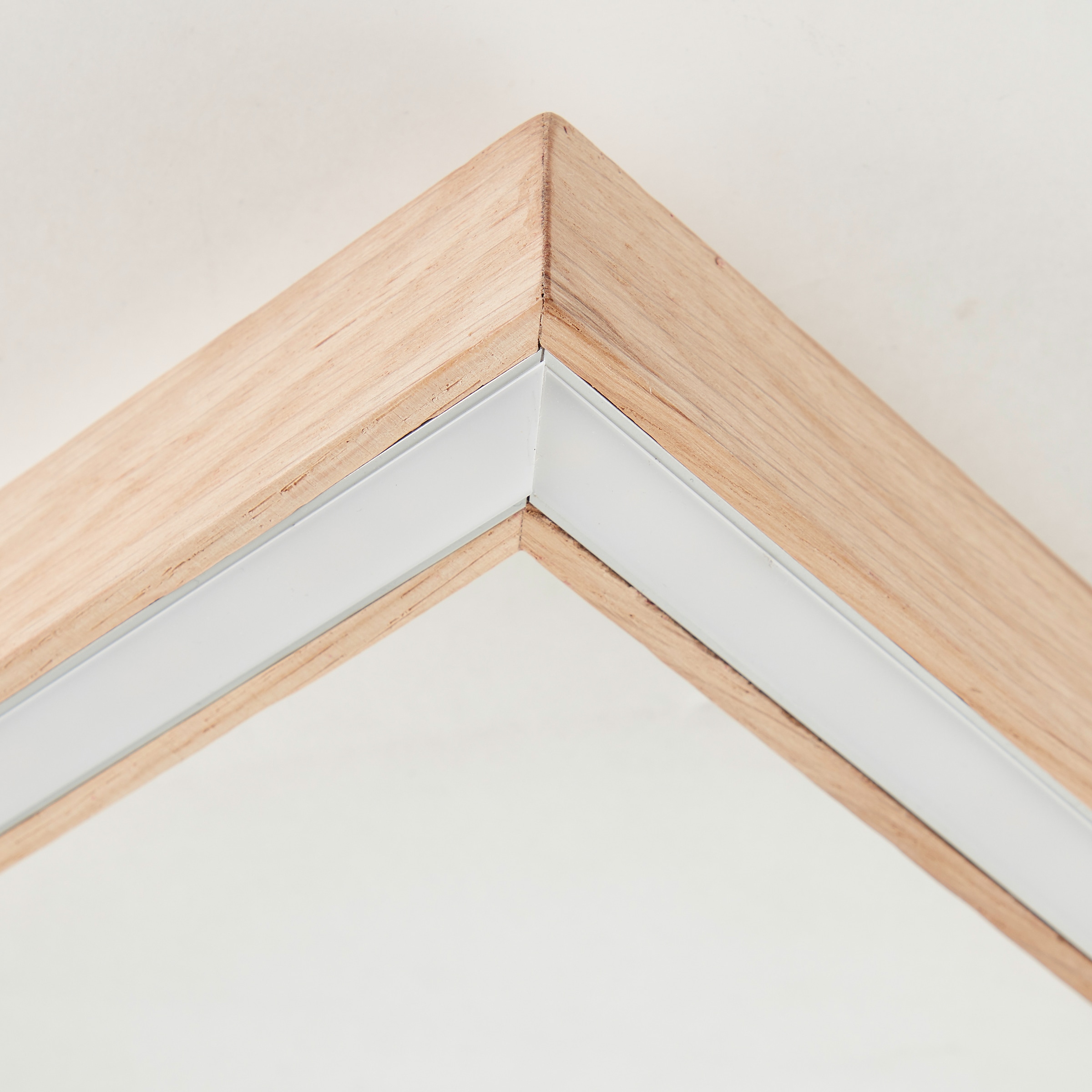 Brilliant LED Deckenleuchte »Delgrosso«, 1 flammig, Leuchtmittel LED-Modul | LED fest integriert, 83 x 38 cm, 2600 lm, warmweisses Licht, Holz/Kunststoff, eiche geölt