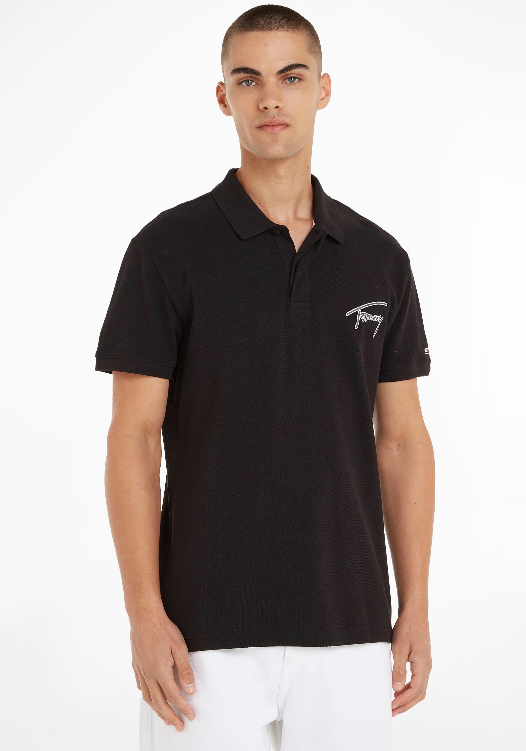 Tommy Jeans Poloshirt »TJM CLSC | bestellen mit Logostickerei tlg.), POLO«, online (1 SIGNATURE Jelmoli-Versand
