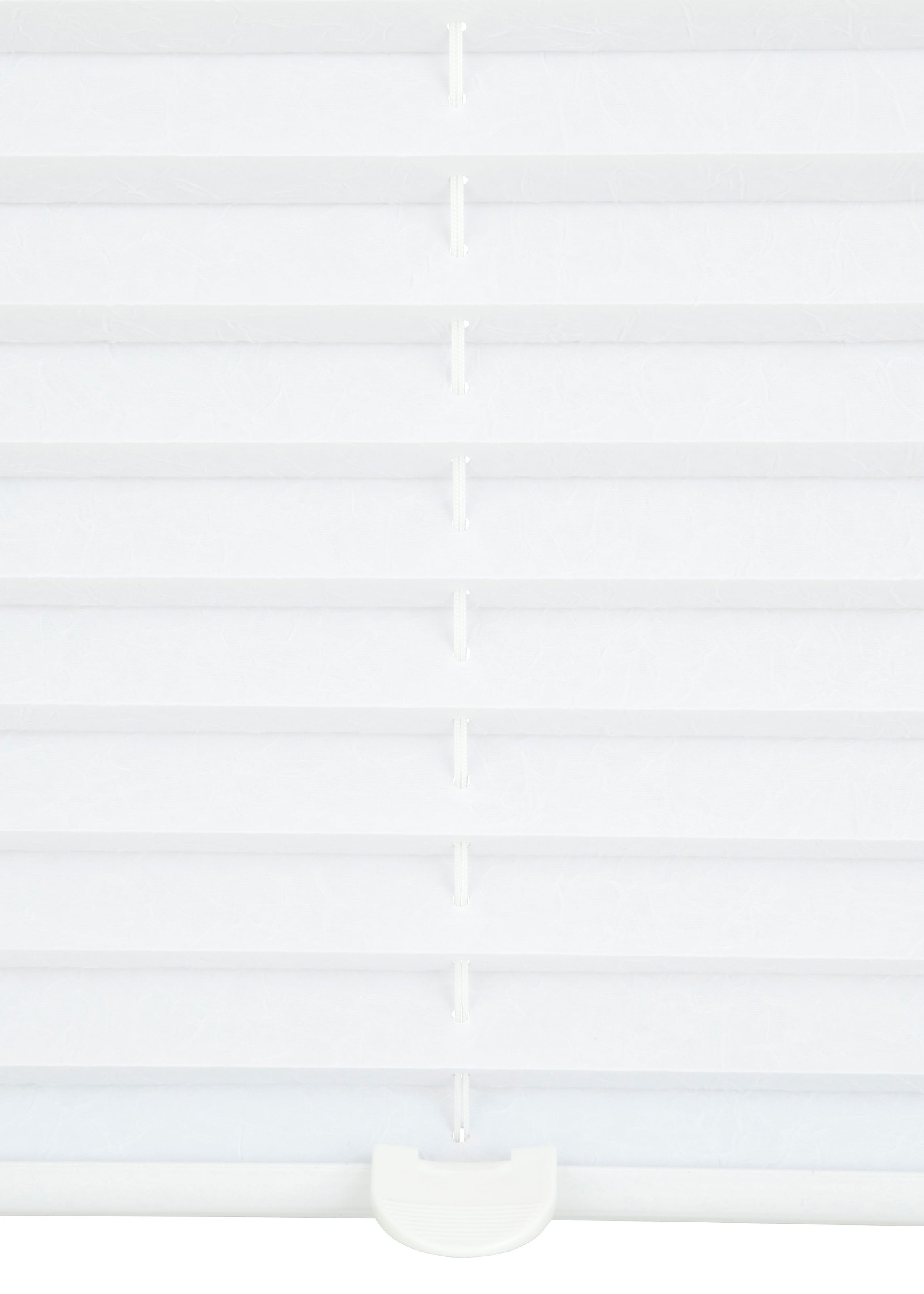 my home Plissee »DAHRA - in Crush-Optik«, Lichtschutz, ohne Bohren, verspannt, Fixmass, Klemmträger
