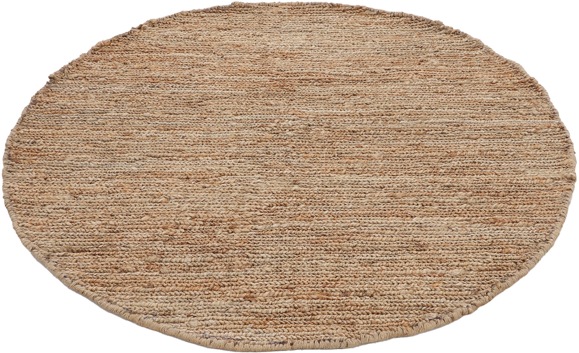 carpetfine Teppich »Nala Juteteppich Naturfaser«, rund, 9 mm Höhe, wendbar, aus 100% Jute, in vielen Grössen und Formen, quadratisch, rund