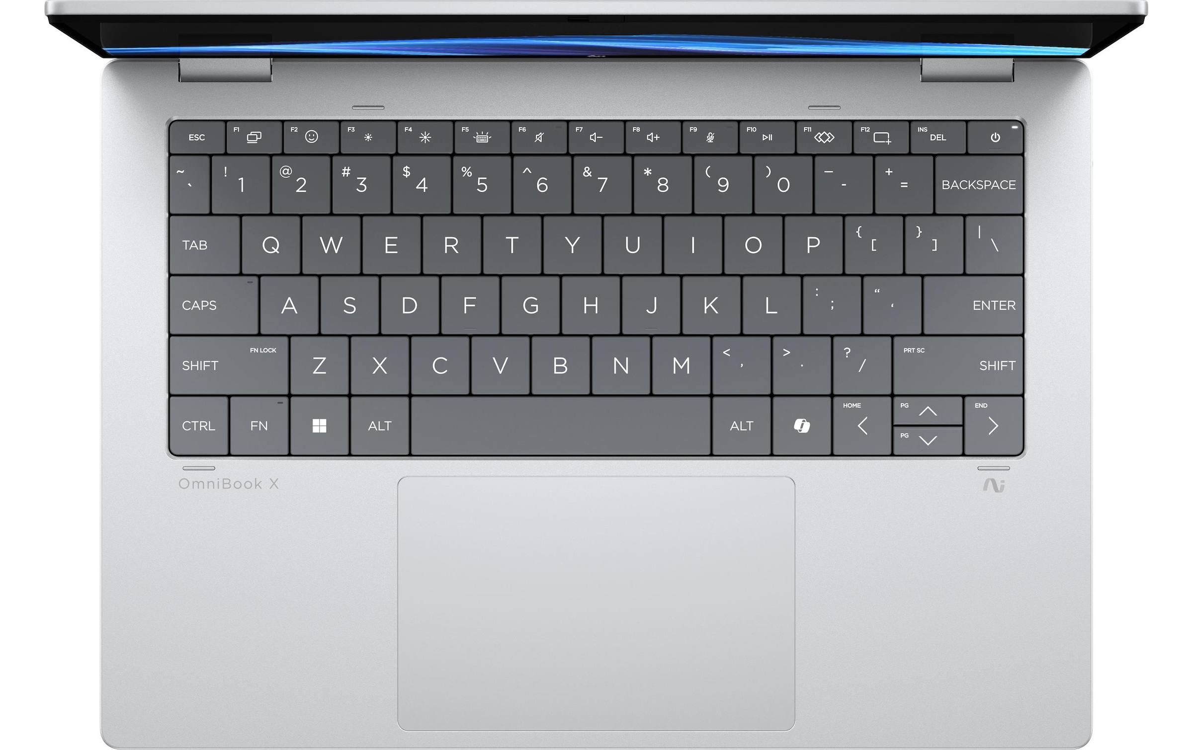 HP Convertible Notebook »Omnibook X Flip 14 Next Gen AI PC BJ3H3EA«, / 14 Zoll, Intel, Core Ultra 7