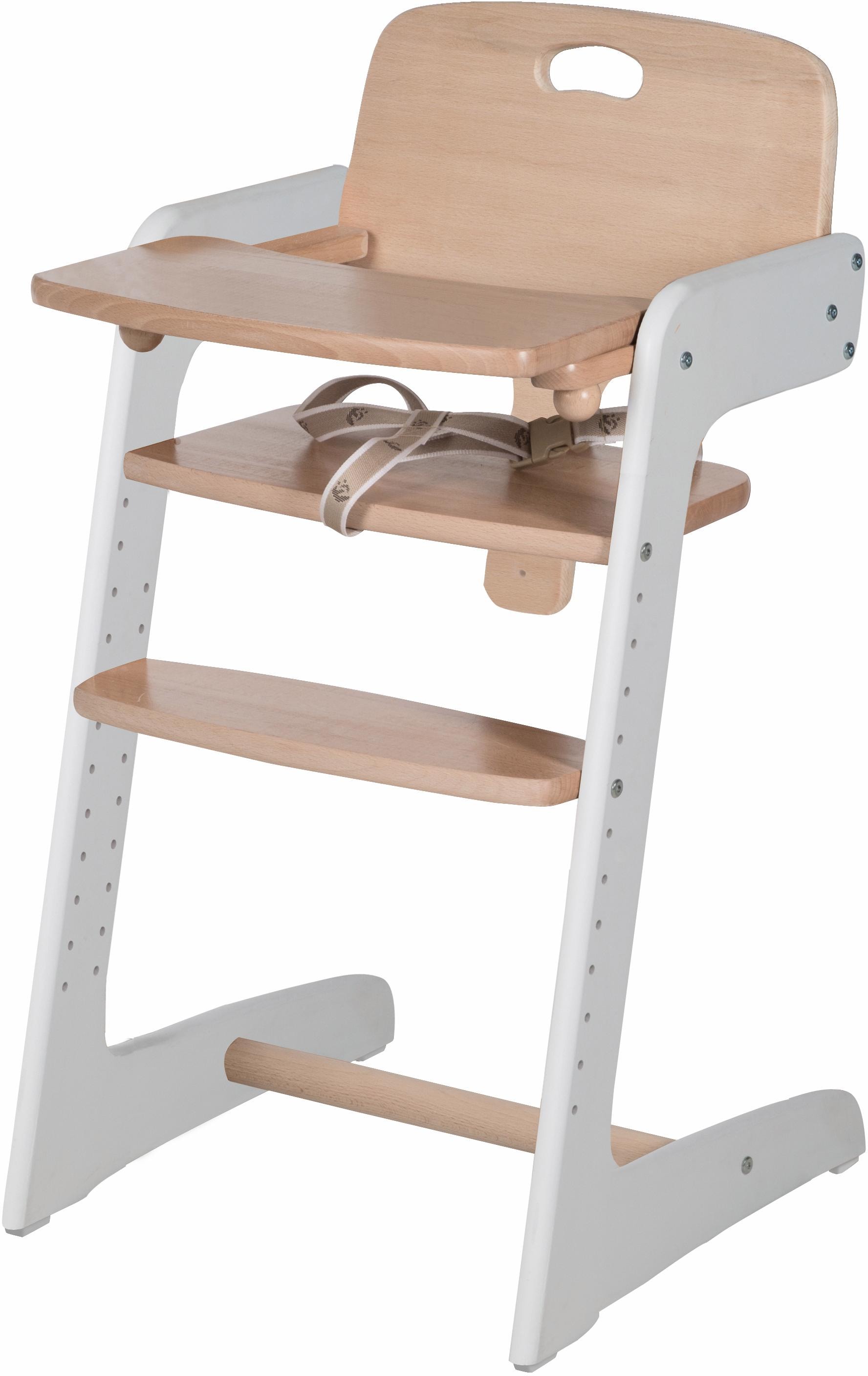 ✵ tiSsi® Hochstuhl »Grundgestell ordern in Europe Made online Jelmoli-Versand Grau«, | aus Buche Holz