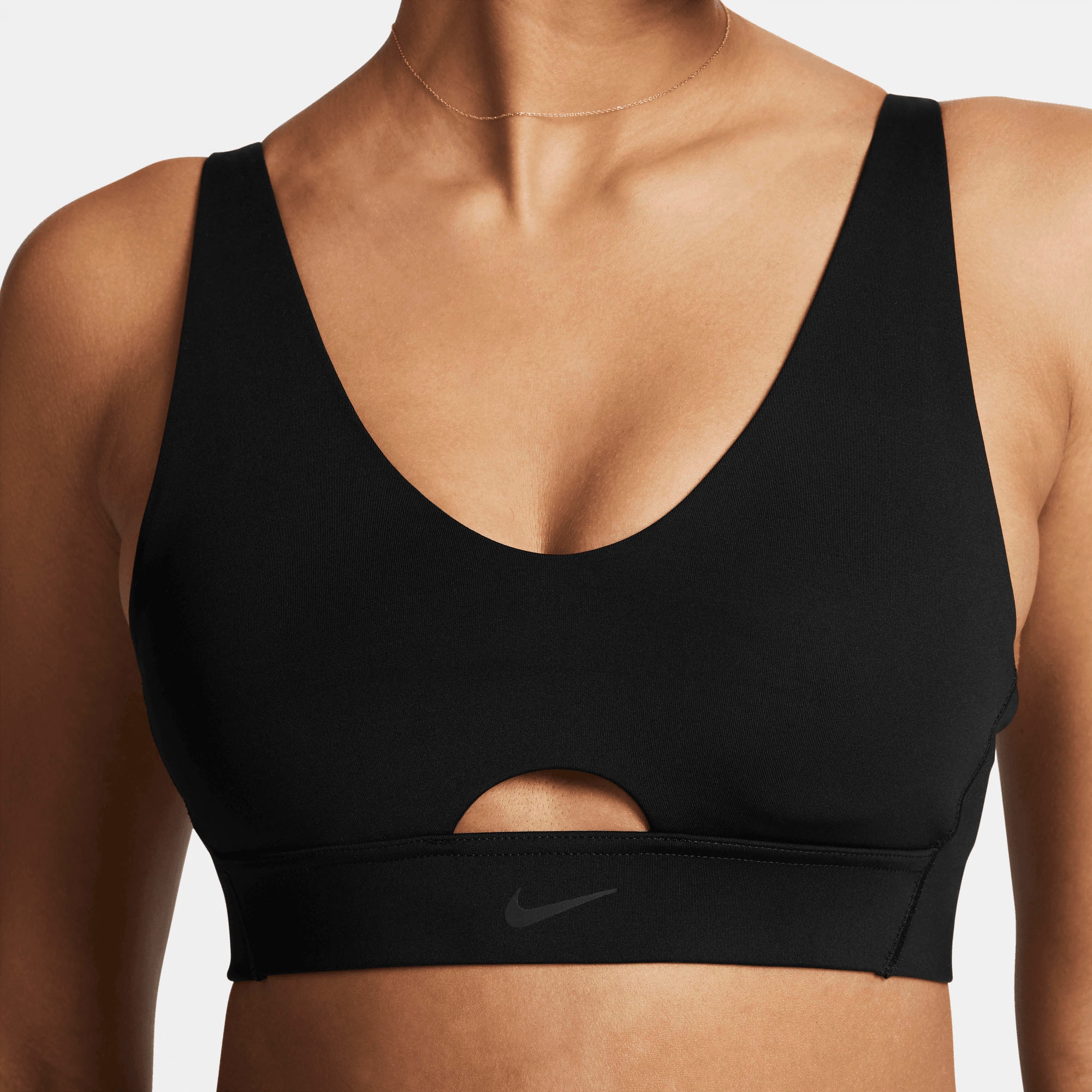 Nike Sport-BH »Dri-FIT Indy Women's Medium-Support Padded Plunge Cutout Sports Bra« kaufen