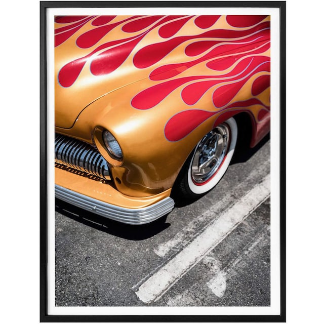 Autos, Pussy Poster, Poster Wandbild, online Wandposter »Kill Bill | Bild, bestellen Wall-Art Wagon«, Jelmoli-Versand St.), (1 Orange