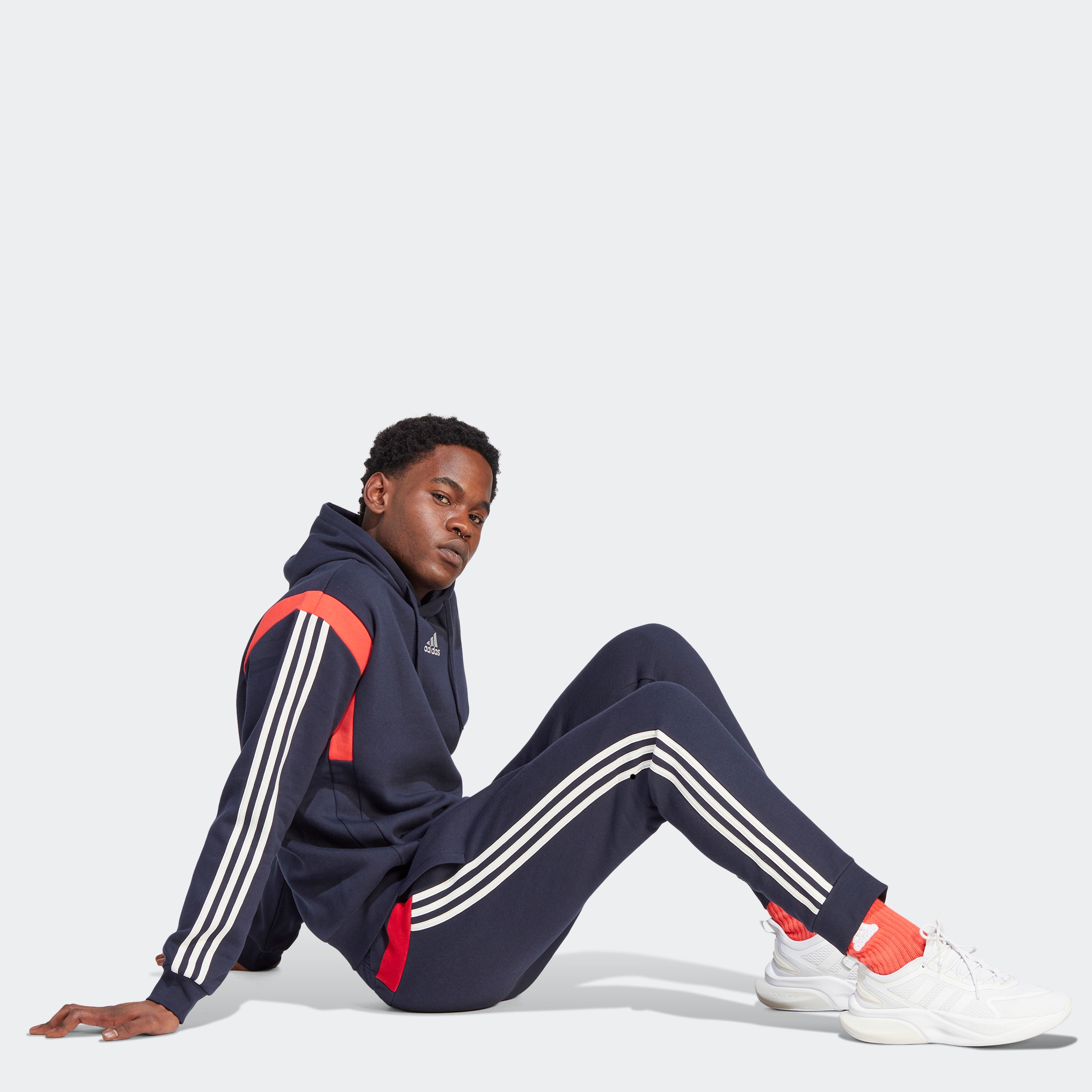 Jelmoli-Versand Sportswear online | »COLORBLOCK adidas Kapuzensweatshirt HOODIE« kaufen