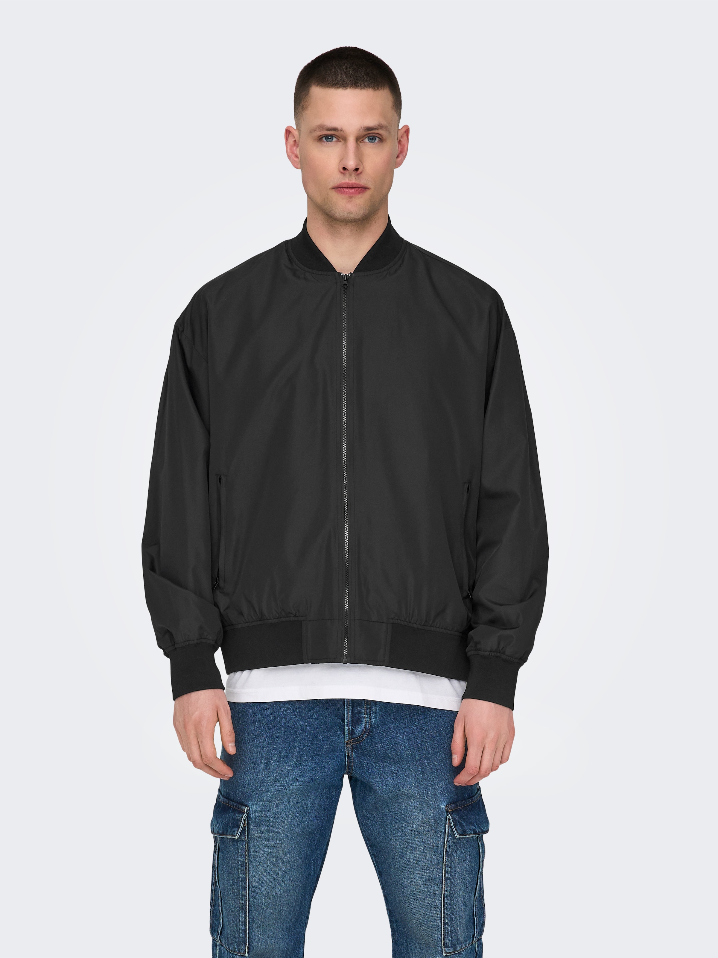 ONLY & SONS Bomberjacke »ONSGAVIN BOMBER JACKET OTW CS«, ohne Kapuze