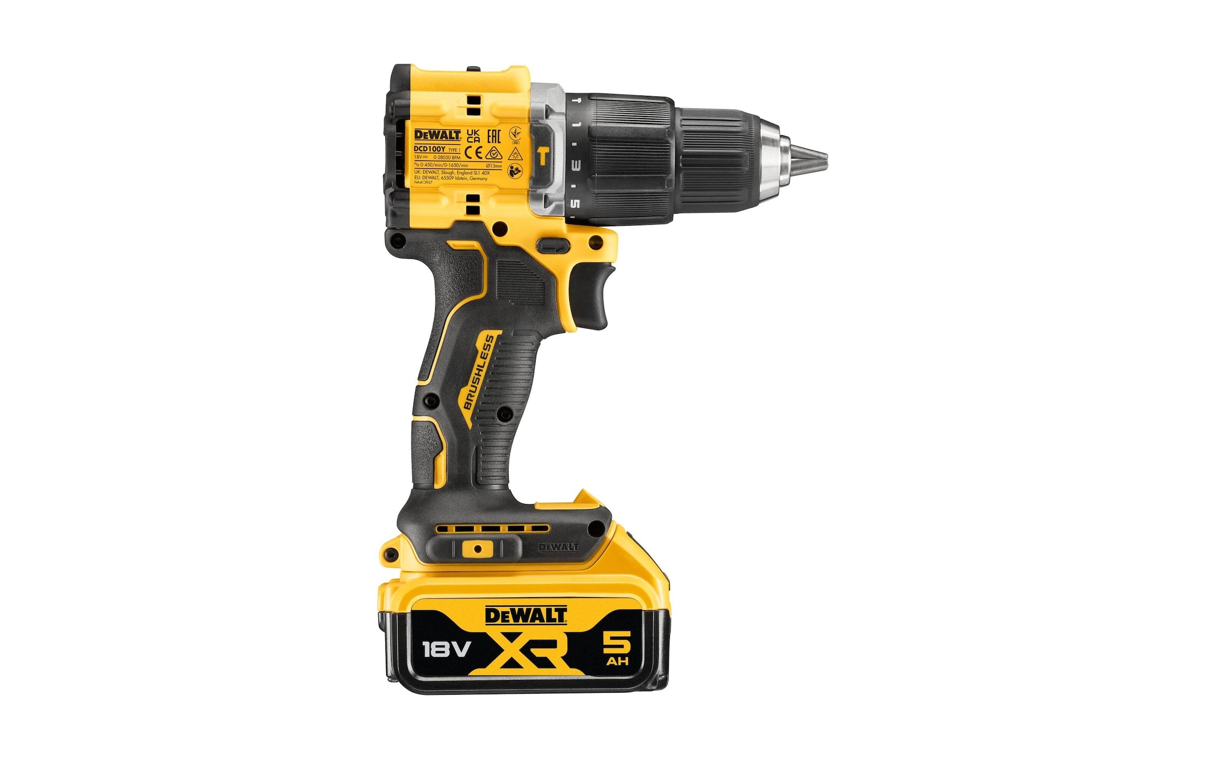 DeWalt Akku-Schlagbohrschrauber »DCD100YP2T-QW 18 V Kit«