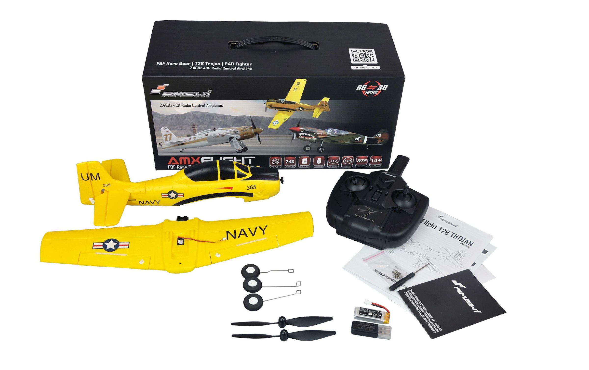Amewi RC-Auto »AMXflight T28 Trojan«
