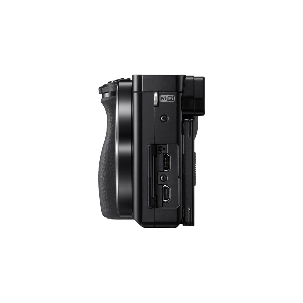 Sony Objektivkamera »Alpha 6000 Kit 16-50 Schwarz«