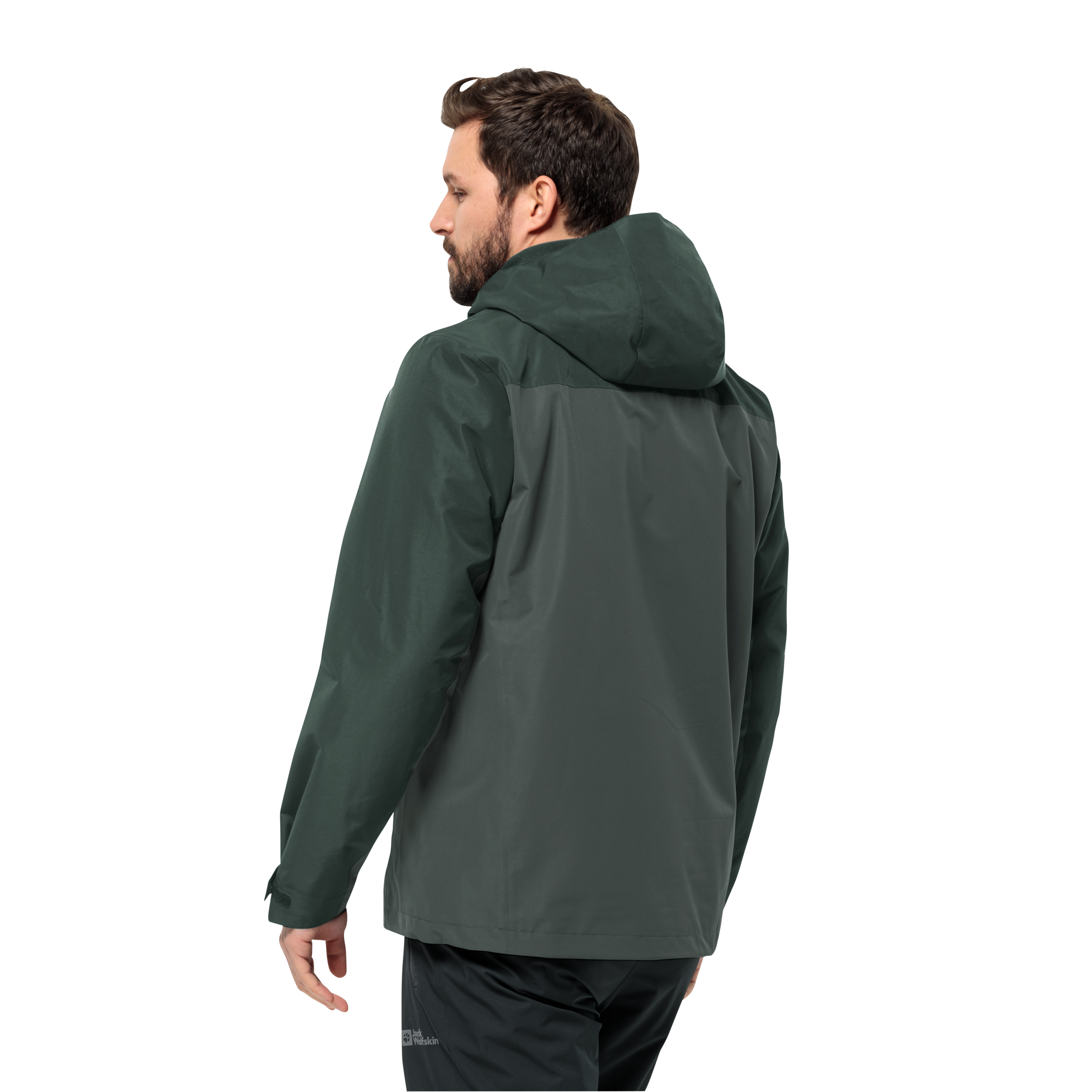 Jack Wolfskin 3-in-1-Funktionsjacke »TAUBENBERG 3IN1 JKT M«, mit Kapuze, Wasserabweisenden Reissverschlüssen, Wasserdicht, Atmungsaktiv