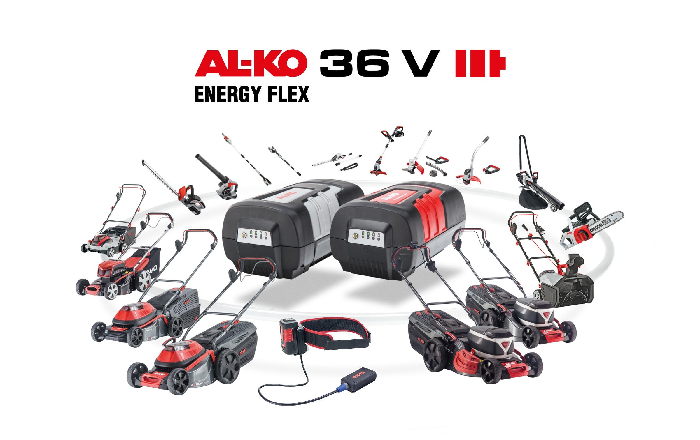 AL-KO Akkurasenmäher "36 V ENERGY FLEX Akku-Rasenmäher 512"