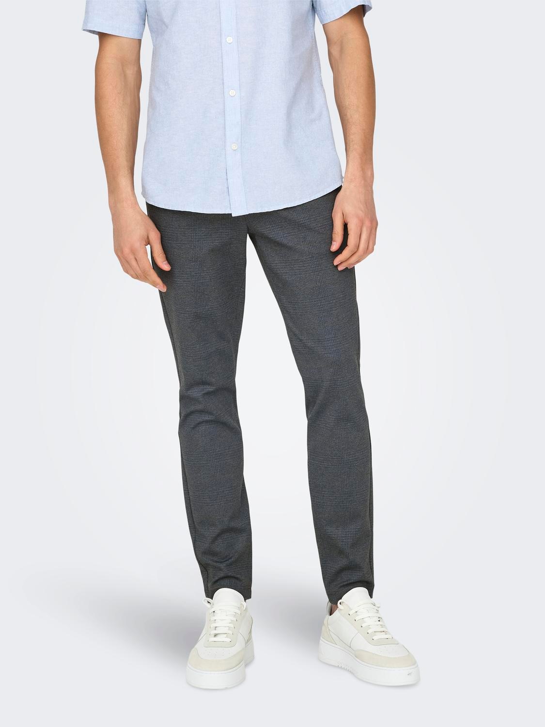 ONLY & SONS Chinohose »ONSMARK SLIM CHECK 020920 PANT NOOS«