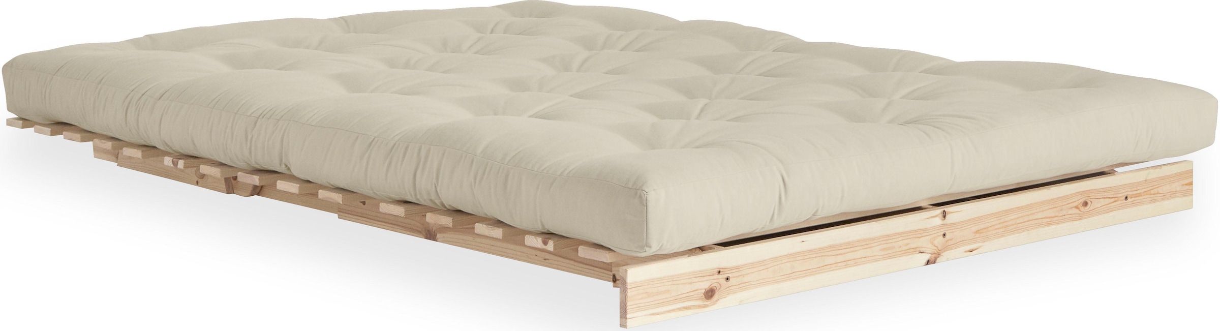 Karup Design Daybed »Roots Schlafsofa, Gästebett, Sofa inkl. Futonmatratze«, Liegefläche 90/140/160 x200 cm, FSC® zertifizierte Kiefer