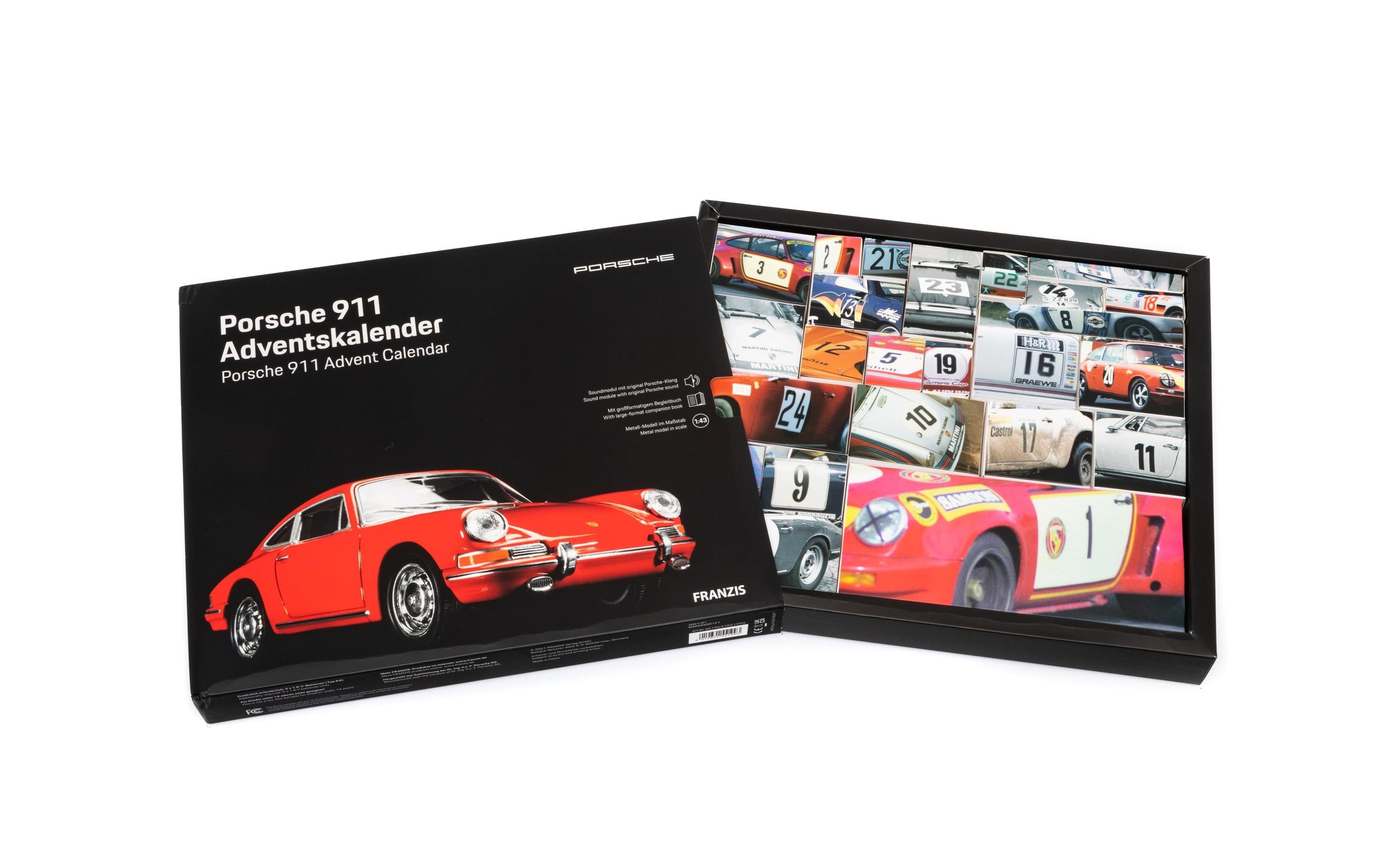 Franzis Adventskalender »Porsche 911«, ab 14 Jahren