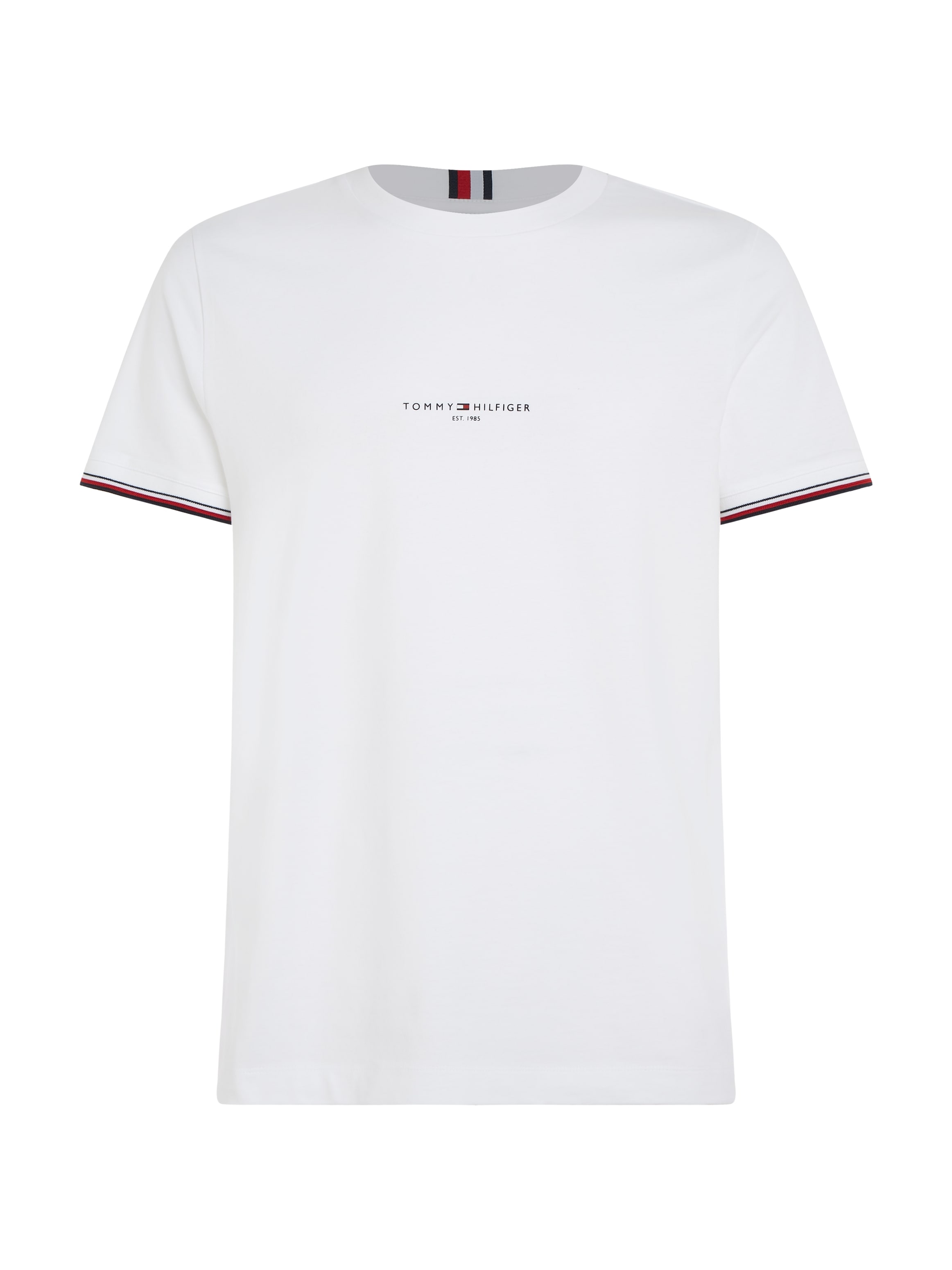 Tommy Hilfiger T-Shirt »TOMMY LOGO TIPPED TEE«