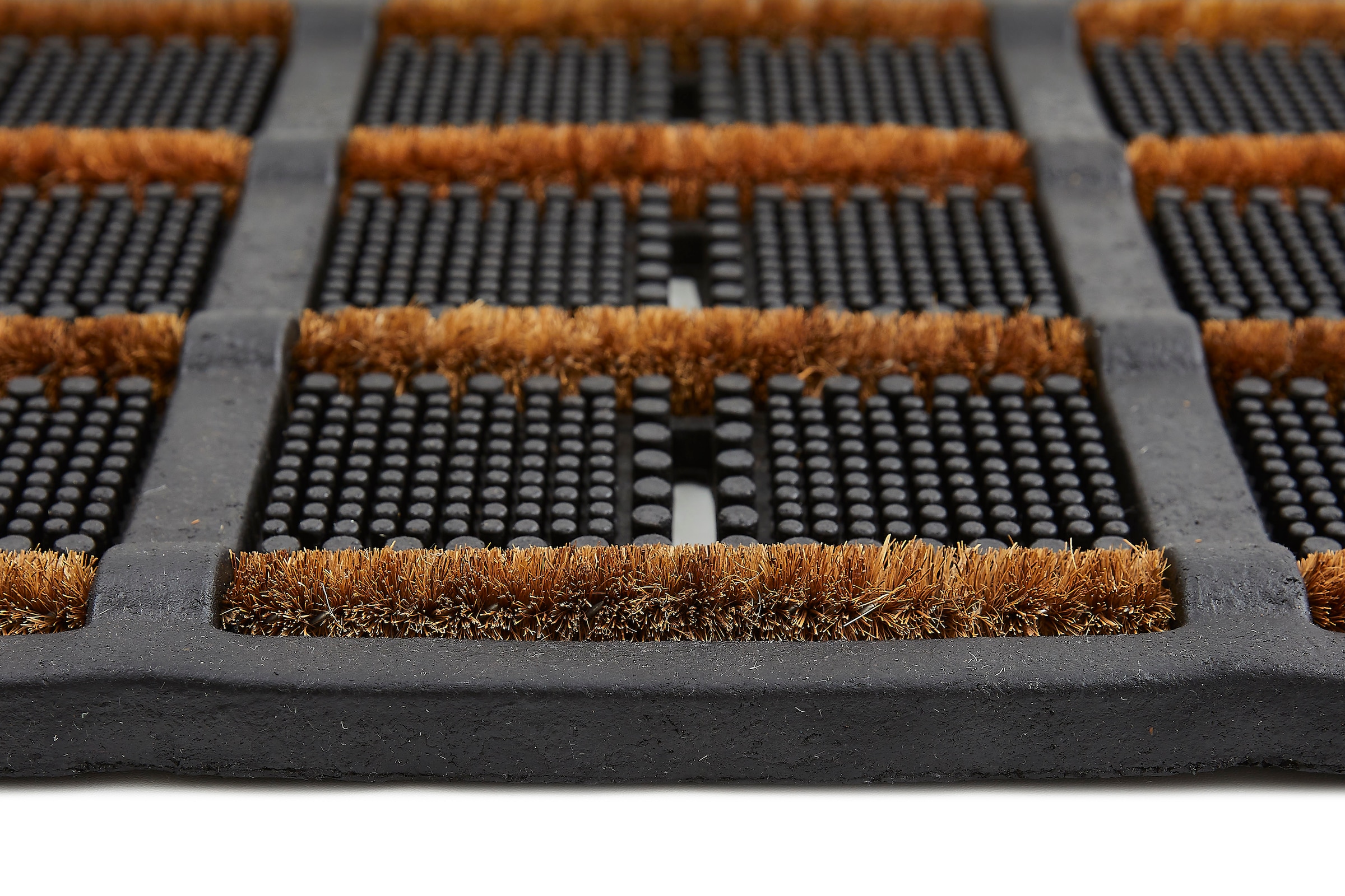 Andiamo Fussmatte »Robusta«, rechteckig, 30 mm Höhe, Schmutzfangmatte, mit Bürsten aus Kokos, In- und Outdoor geeignet