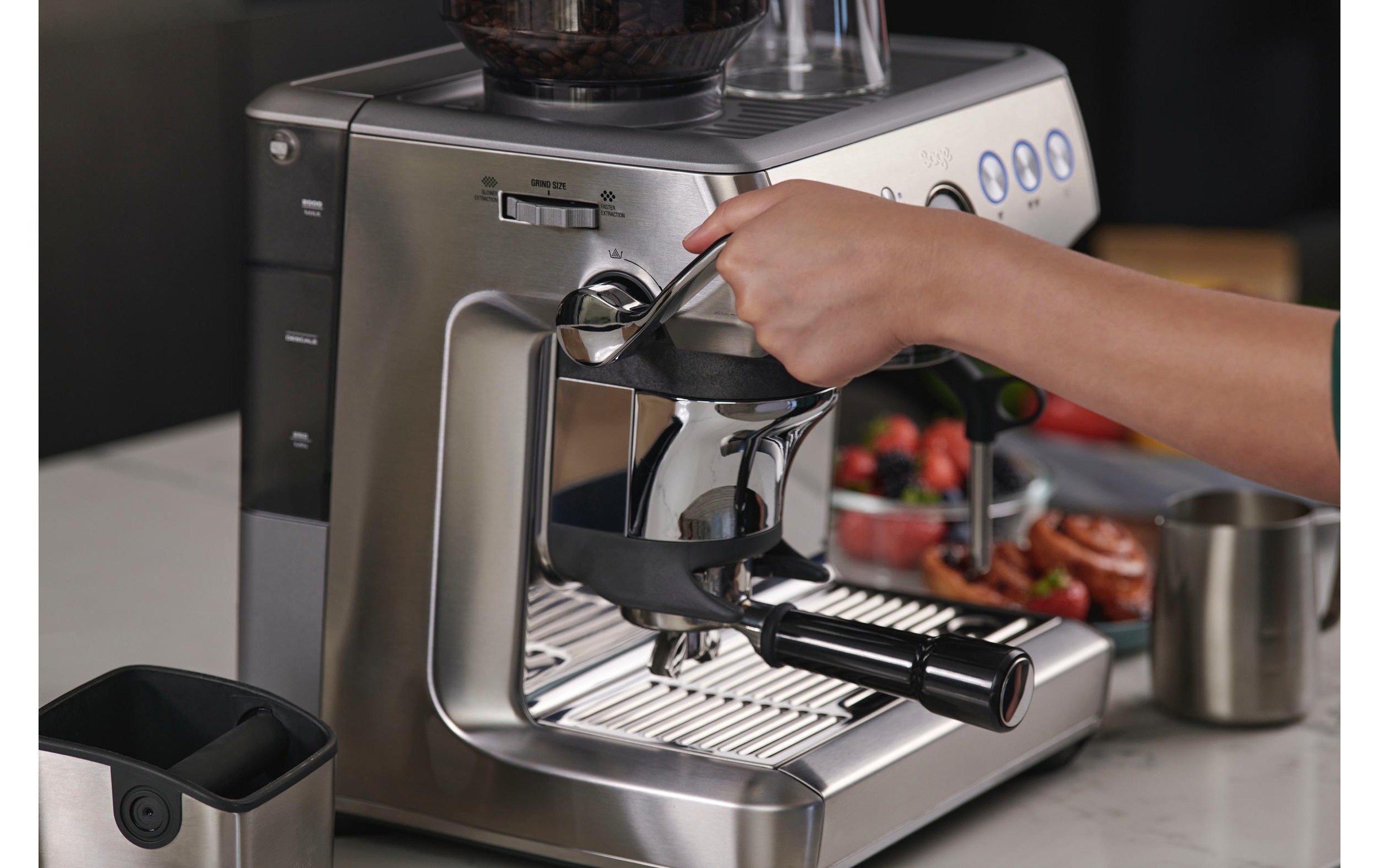 Sage Siebträgermaschine »Barista Impress Stain.steel«